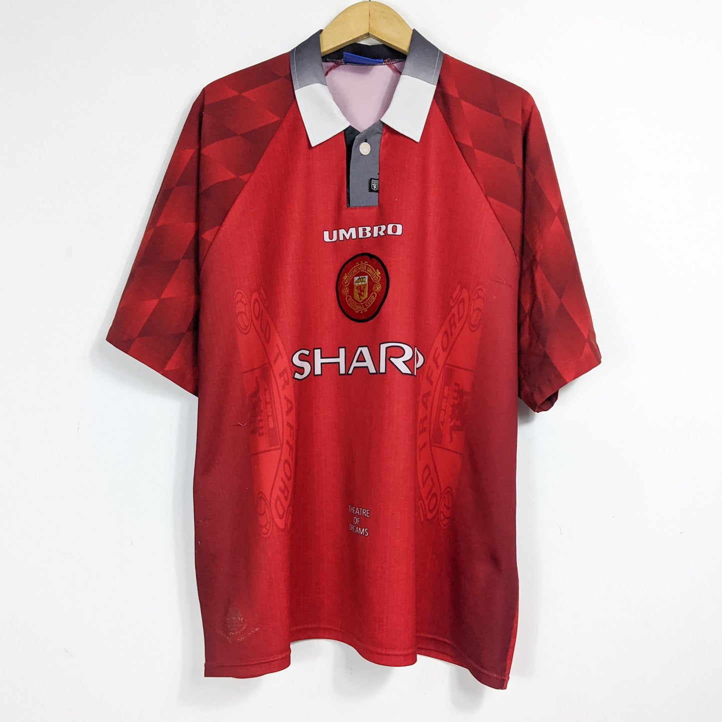 Original Manchester United 1996/98 Home - Cantona #7 Size XXL