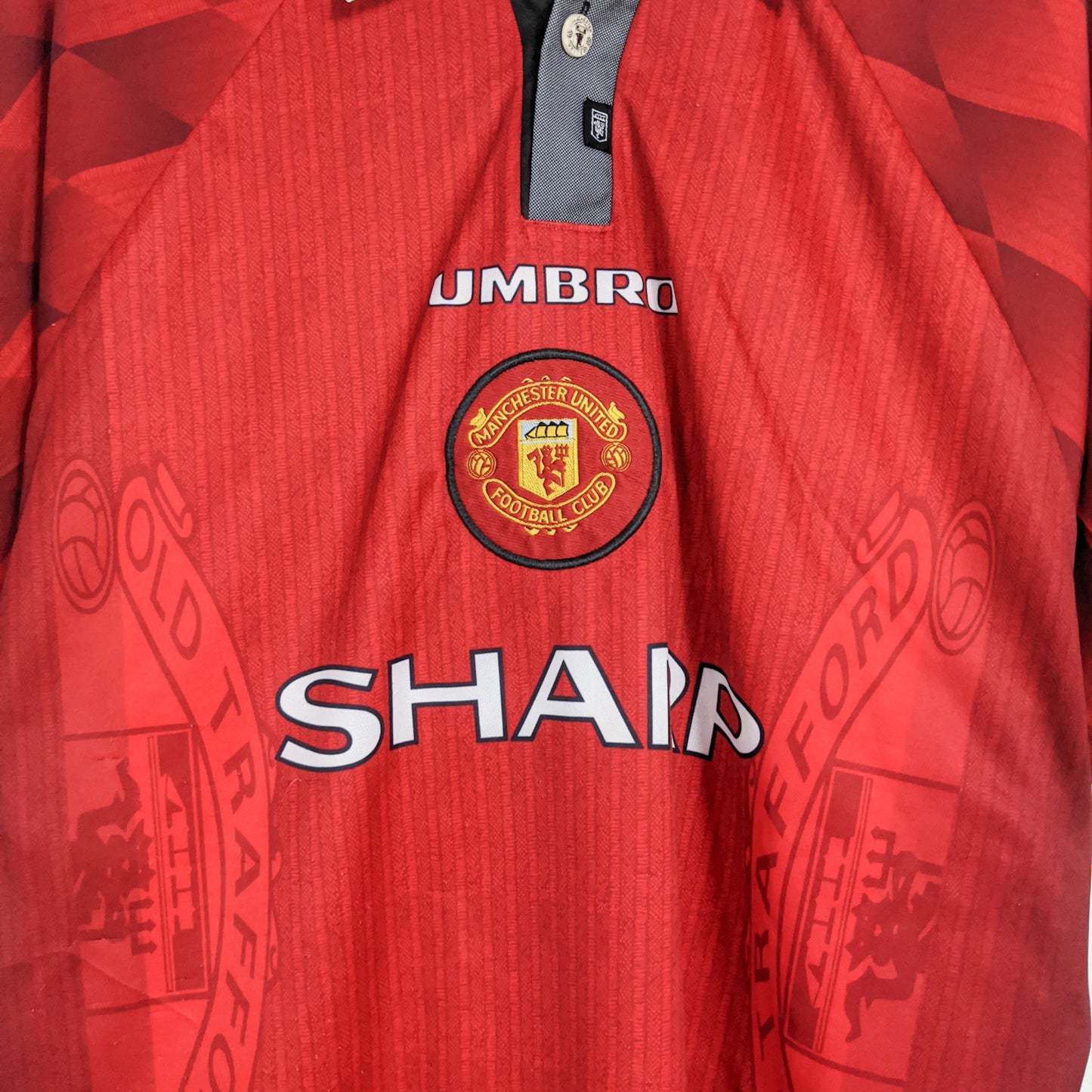 Original Manchester United 1996/98 Home - Beckham #10 Size XL