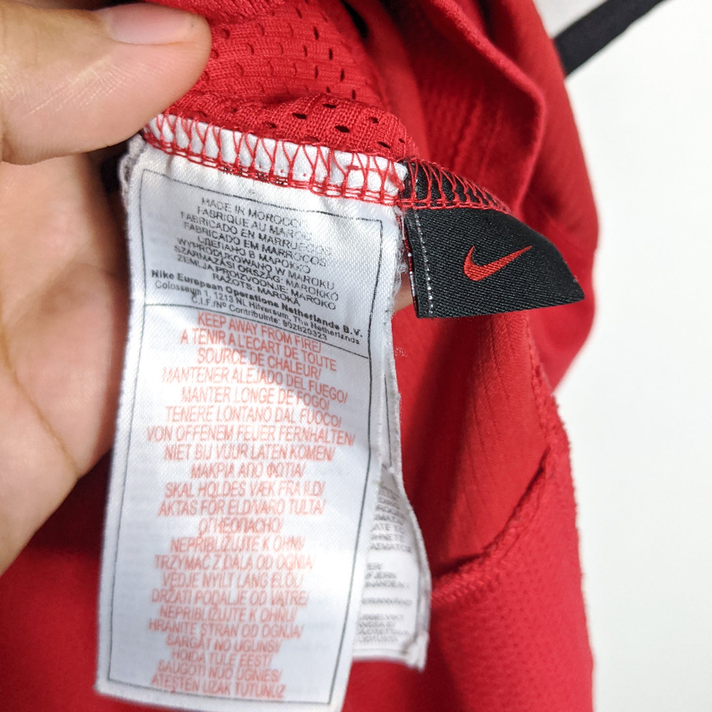 Original Manchester United 2004/06 Home - J.S Park #13 Size L