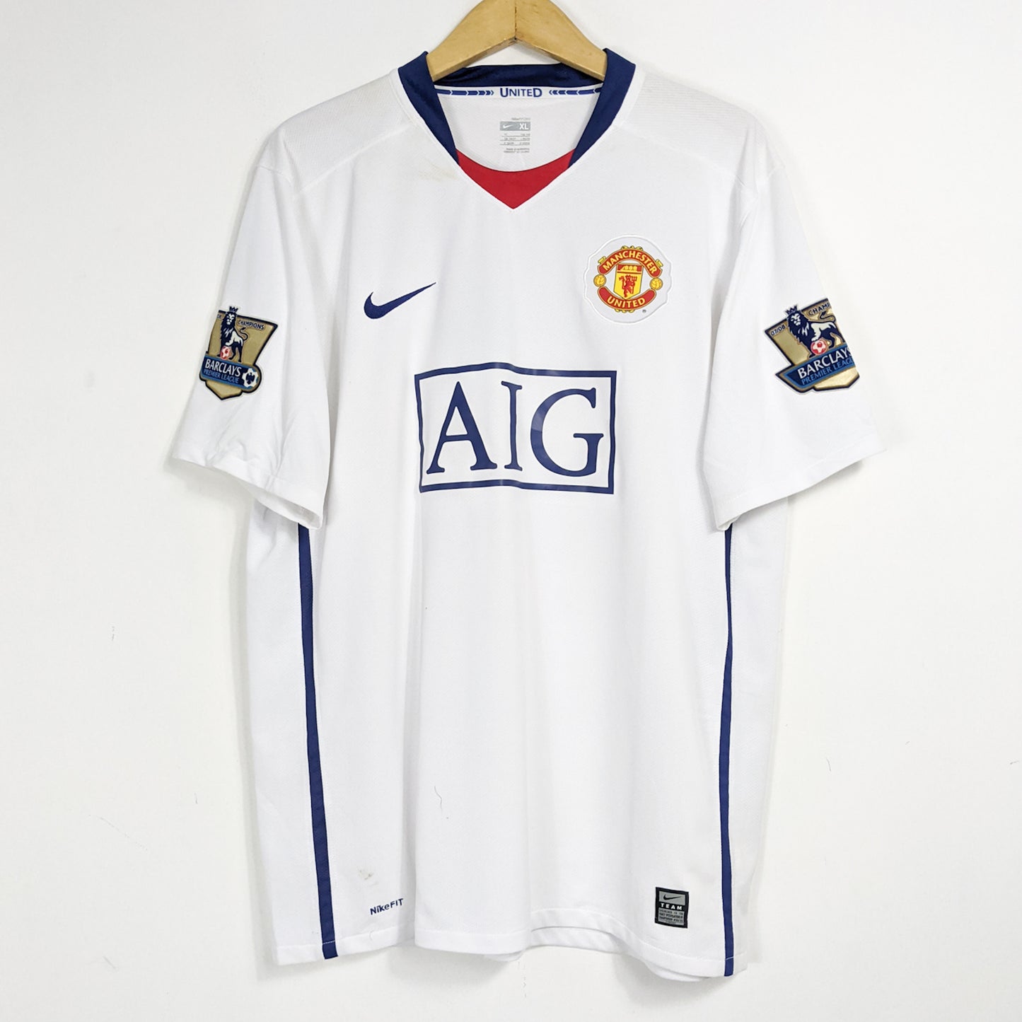 Original Manchester United 2007/08 Away - Ronaldo #7 Size XL
