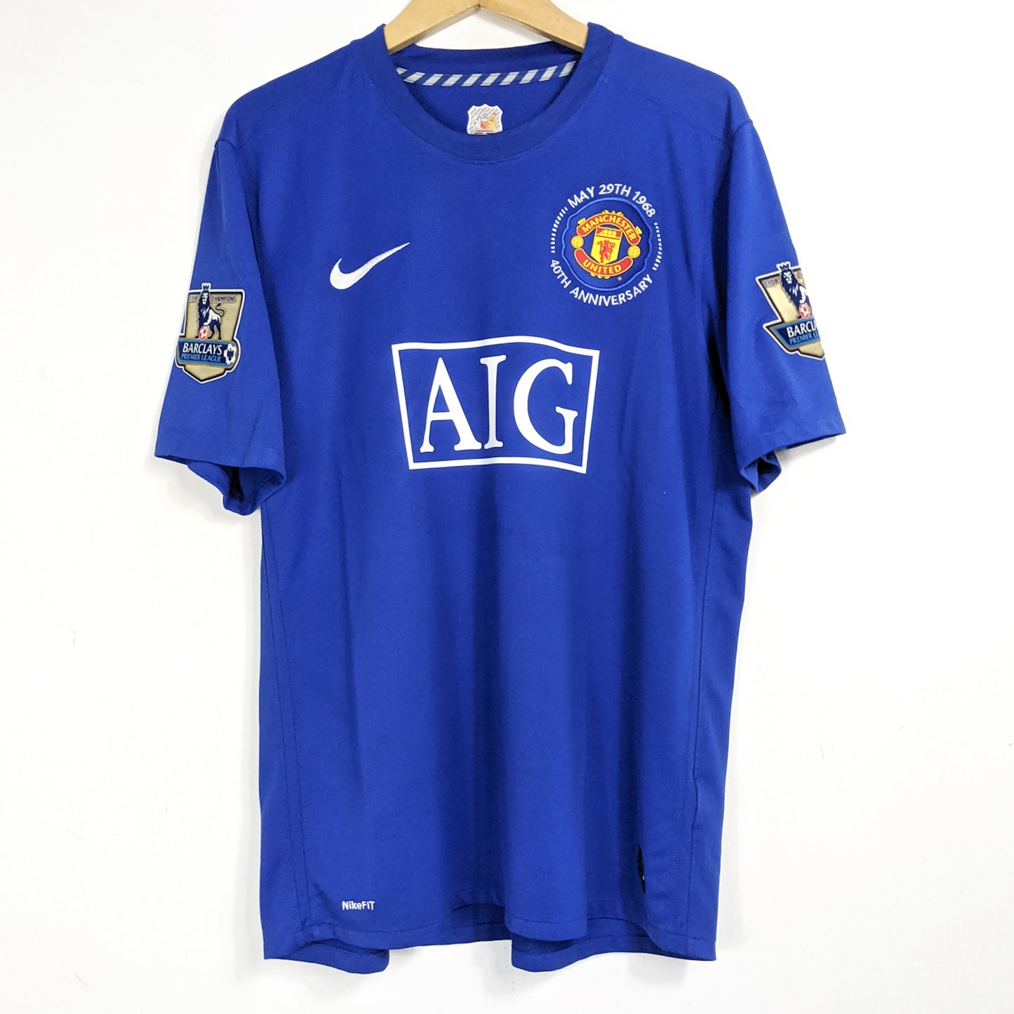 Original Manchester United 2008/09 Third - Ronaldo #7 Size XL