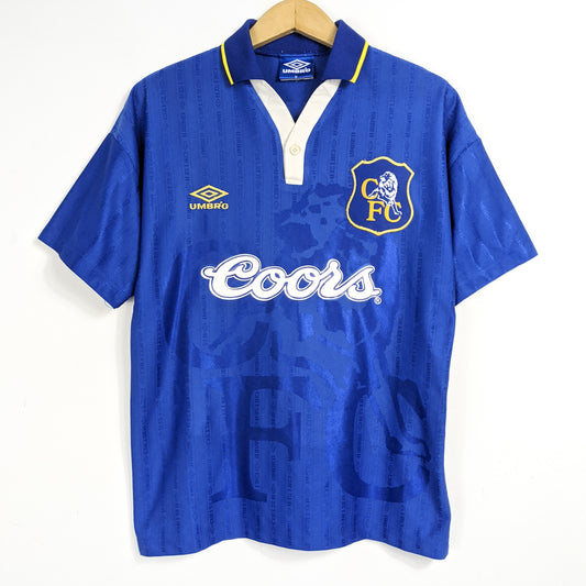 Original Chelsea 1995/97 Home - Zola #25 Size M