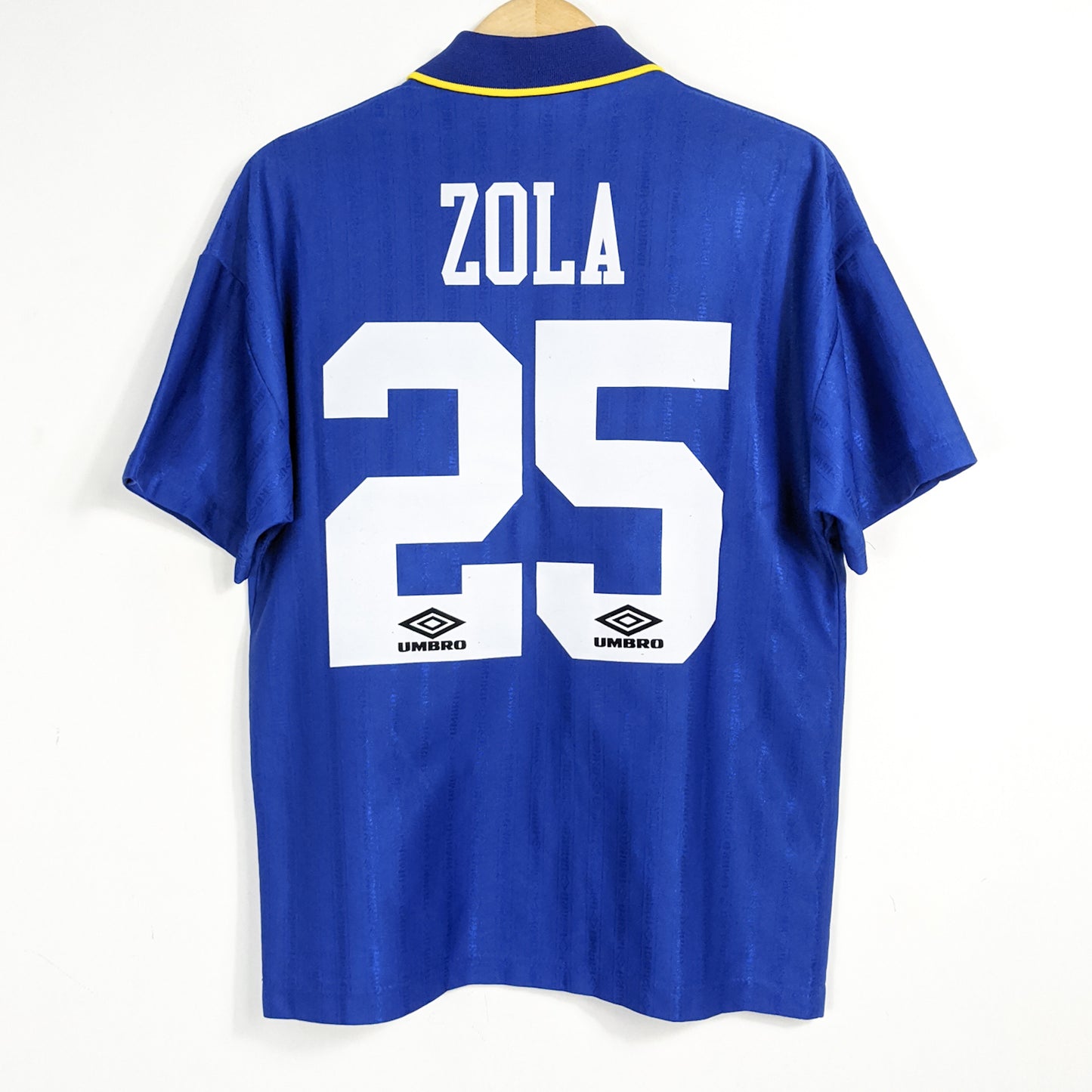 Original Chelsea 1995/97 Home - Zola #25 Size M