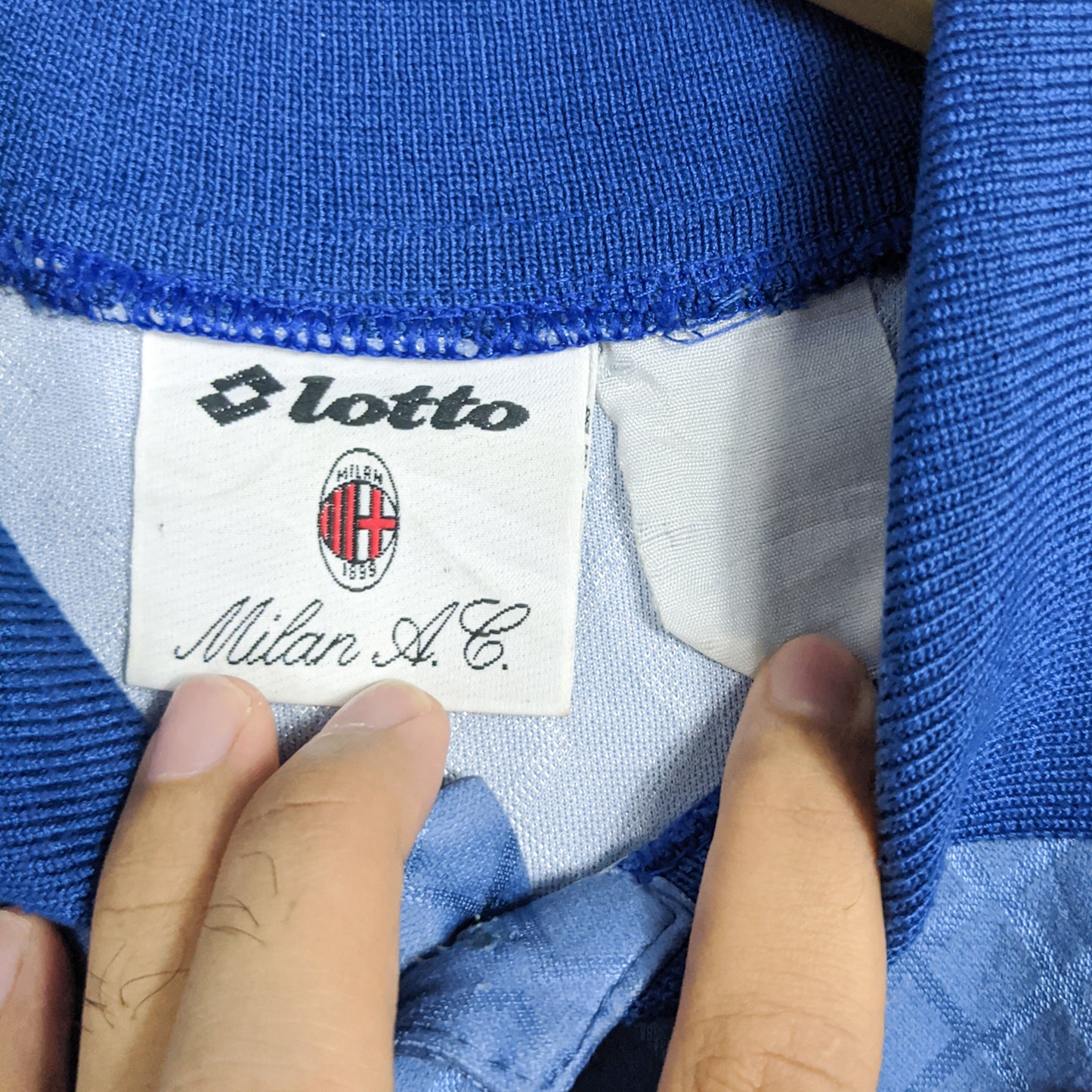 Original AC Milan 1995/96 Fourth - Maldini #3 Size XL