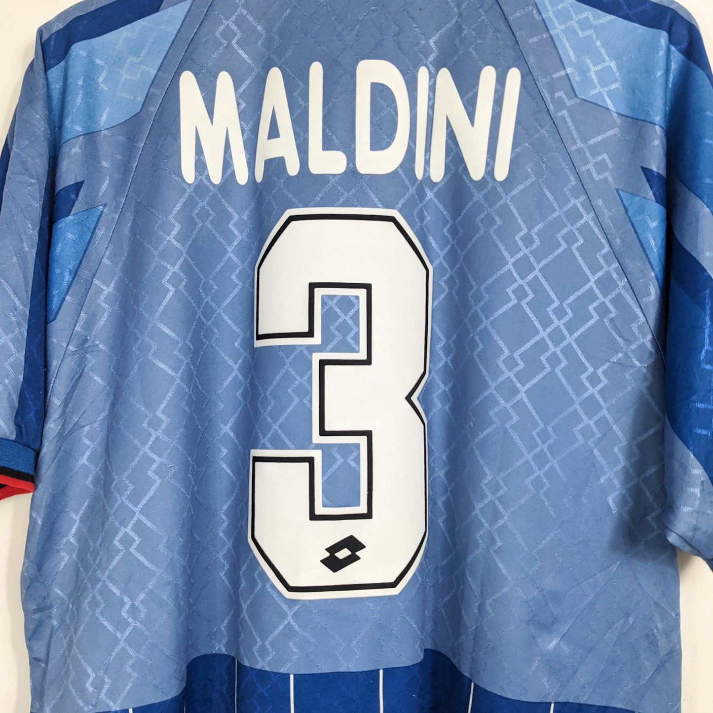 Original AC Milan 1995/96 Fourth - Maldini #3 Size XL