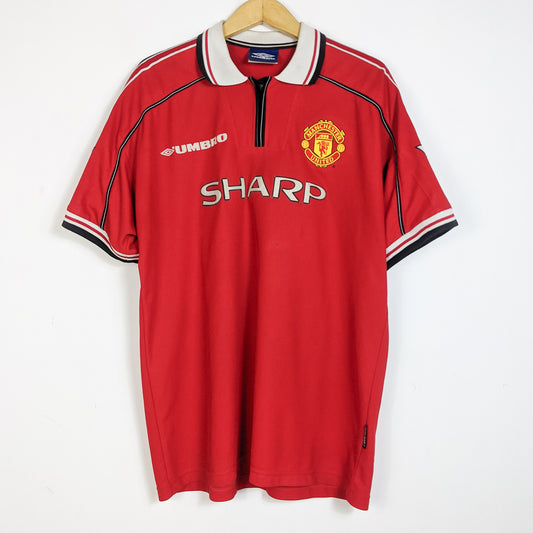 Original Manchester United 1998/99 Home - Solskjaer #20 Size XL