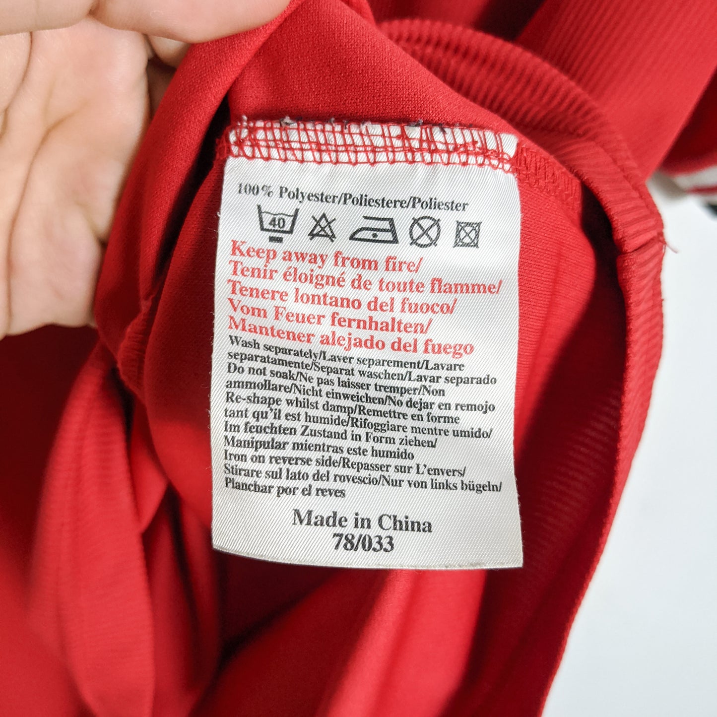 Original Manchester United 1998/99 Home - Solskjaer #20 Size XL