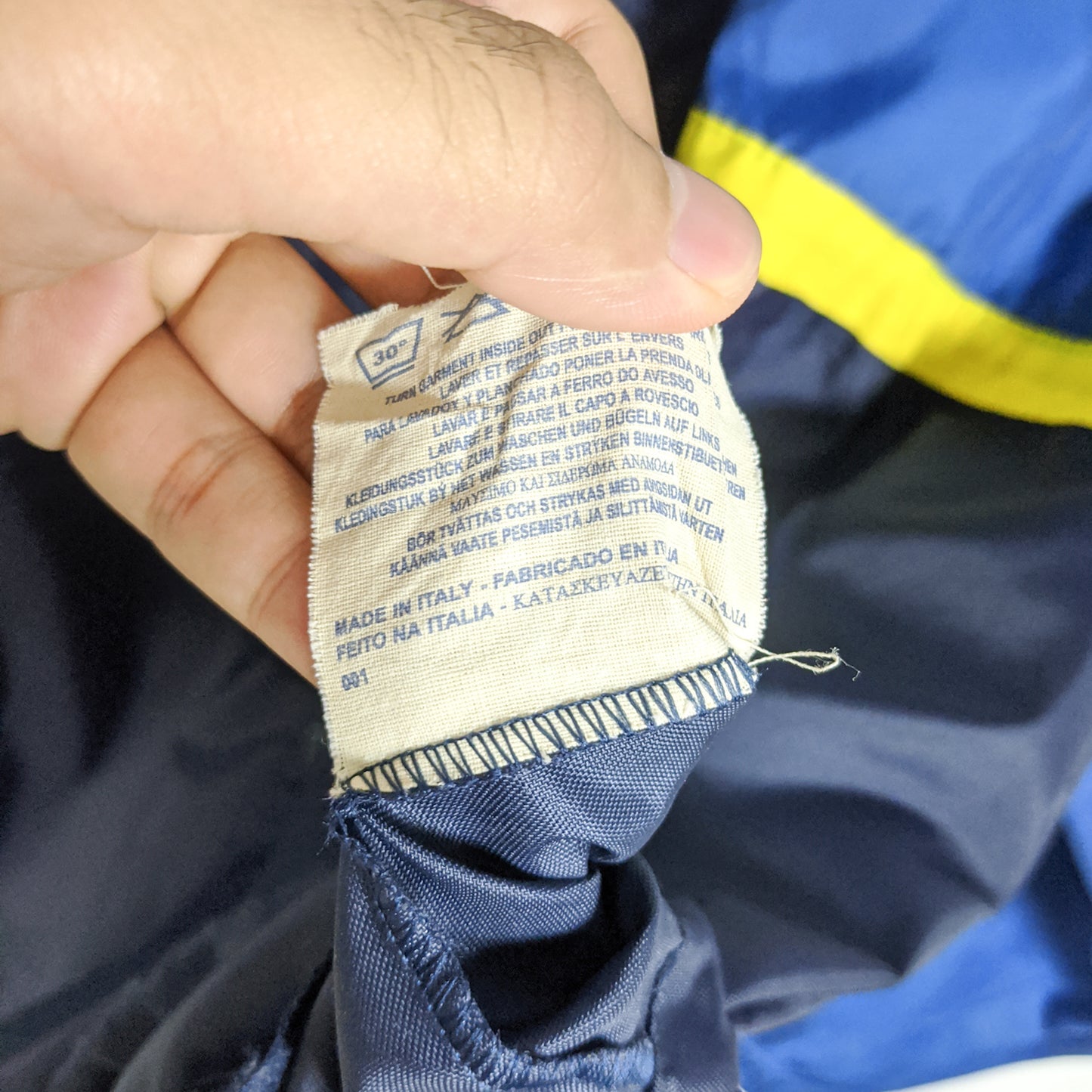 Original Parma 1999/00 Hooded Rain Jacket - Size L