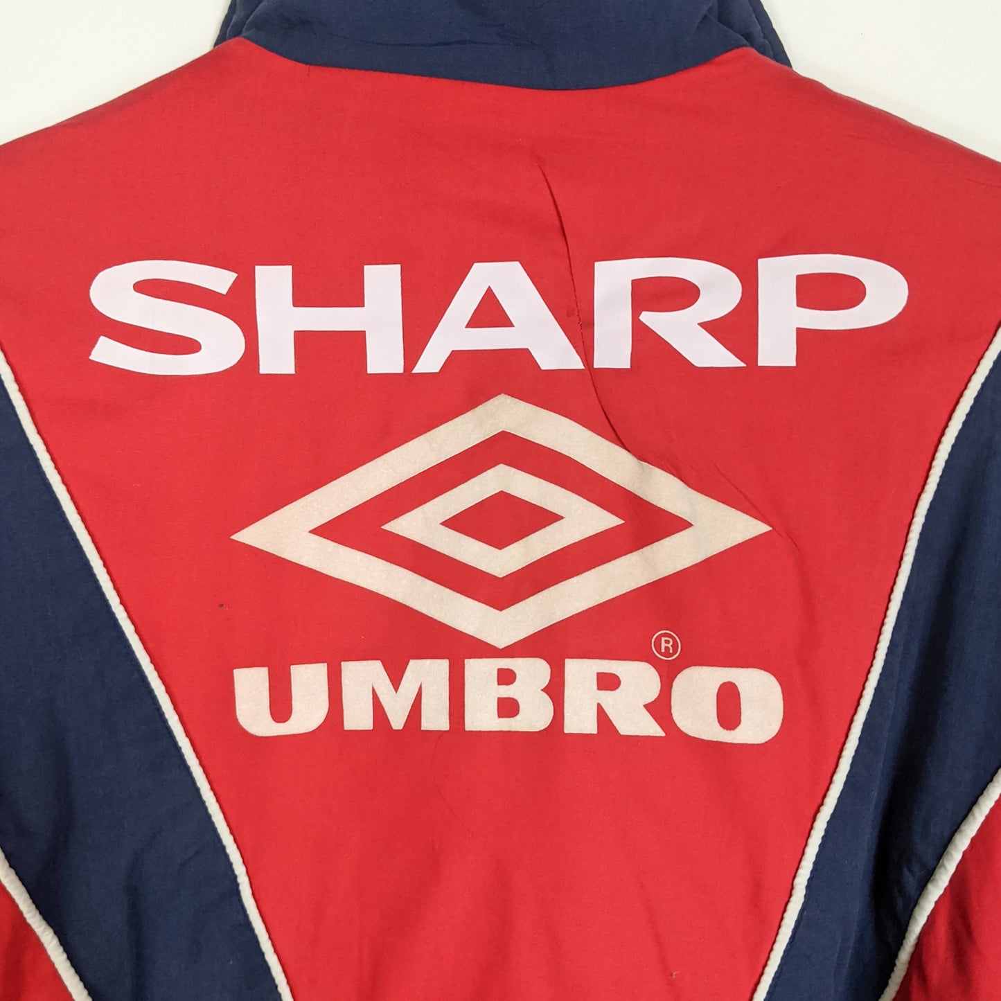 Original Manchester United 1992/93 Padded Bench Coat - Size M