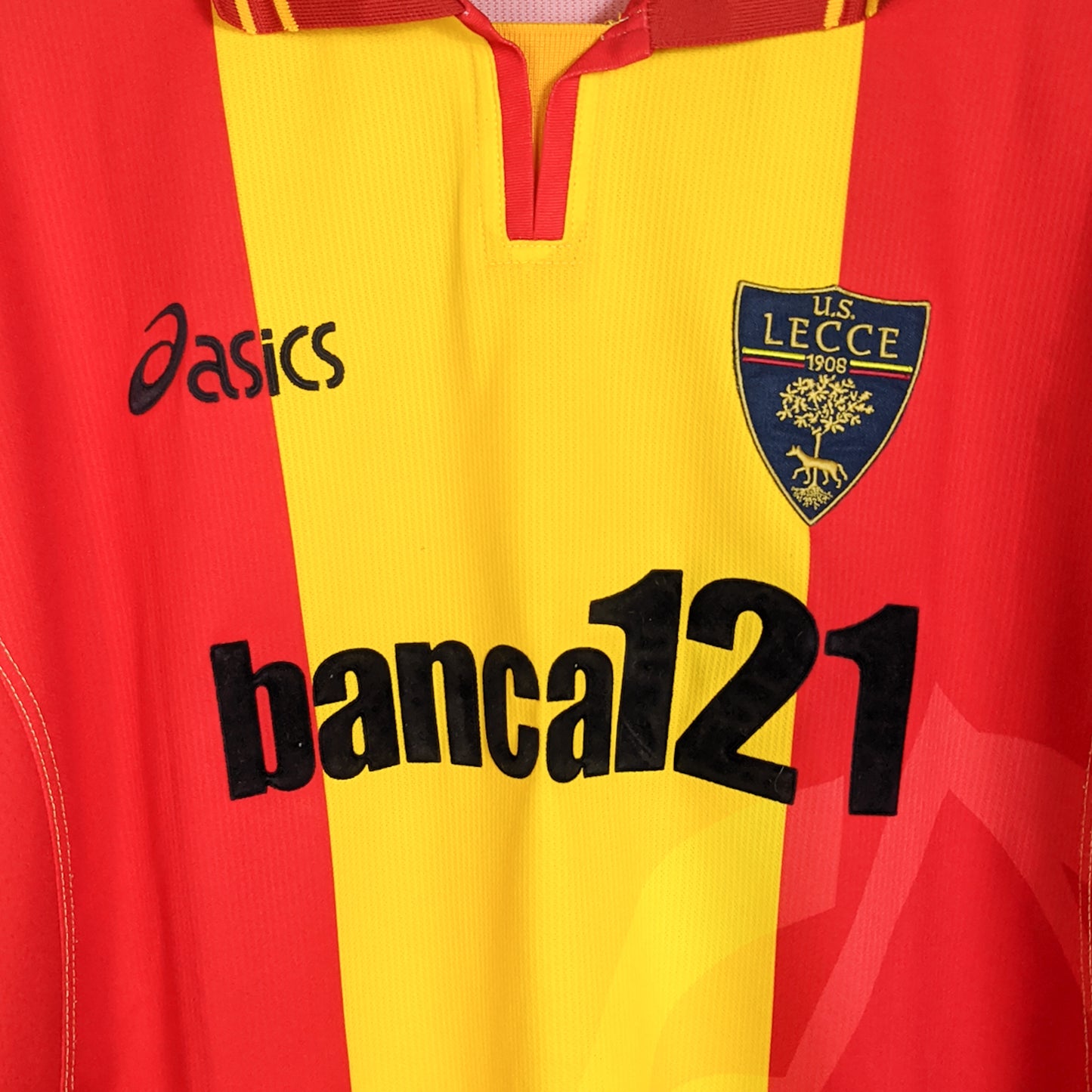 Original Lecce 2001/02 Home - Tonetto #24 Size XL (Long sleeve) (matchworn)