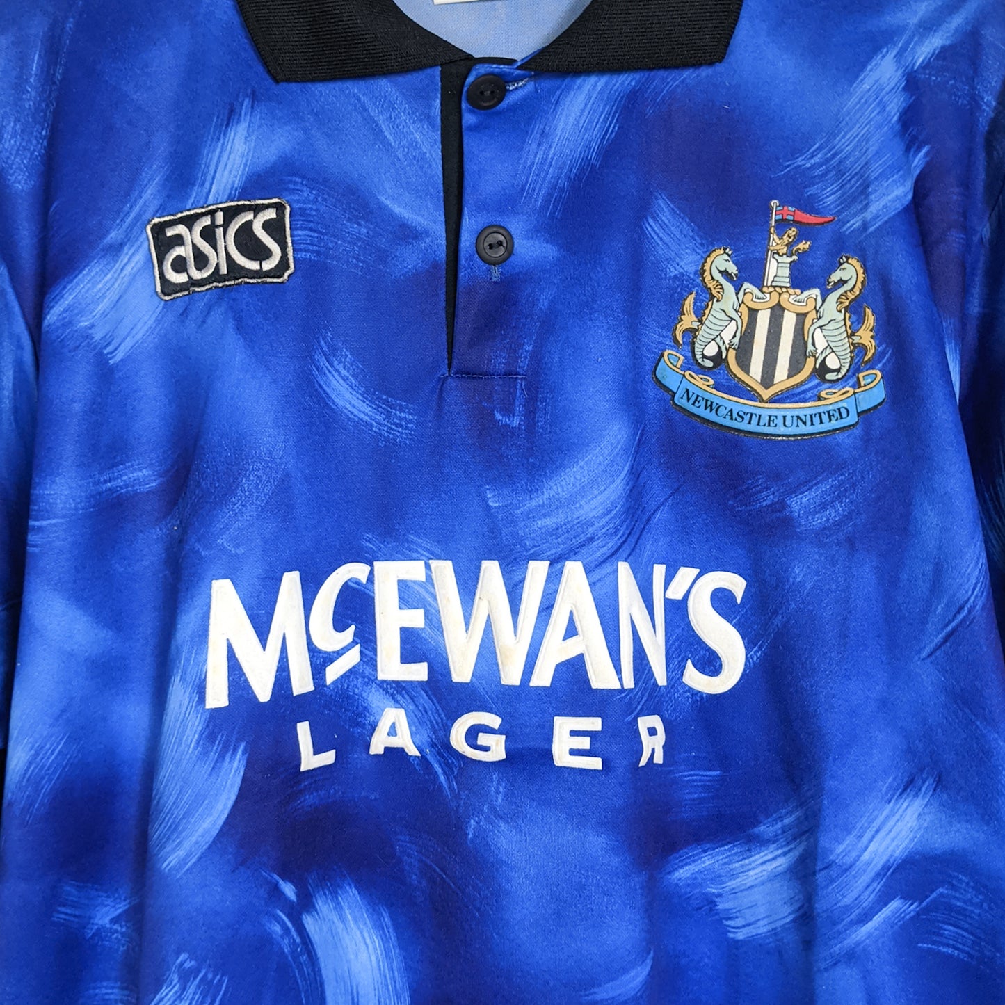 Original Newcastle 1993/95 Away - Cole #9 Size L