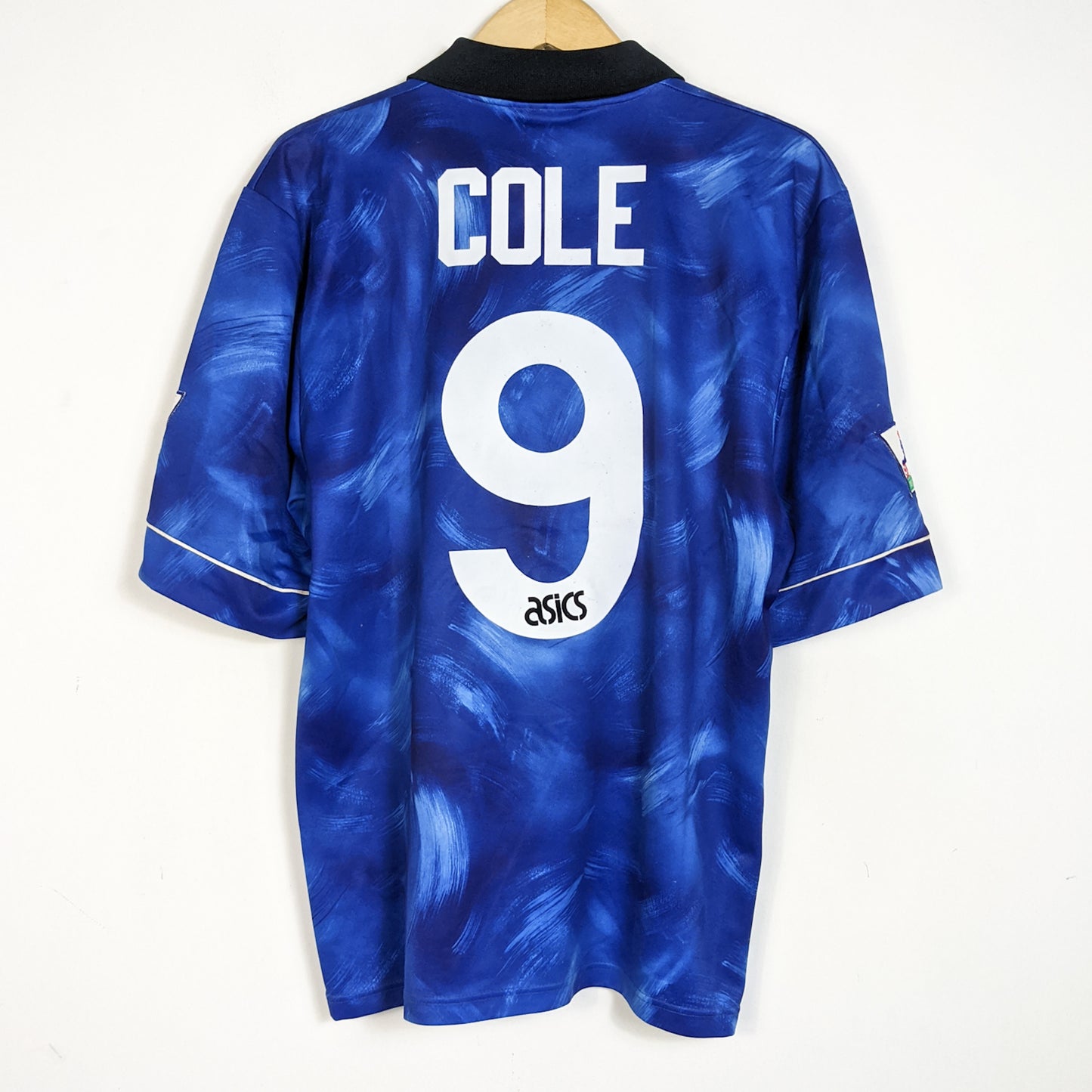Original Newcastle 1993/95 Away - Cole #9 Size L