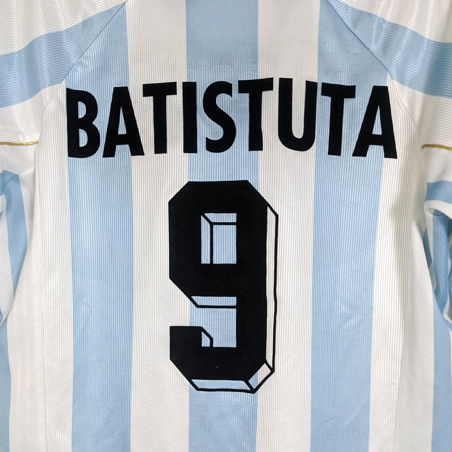 Original Argentina 1998 Home - Gabriel Batistuta #9 Size S