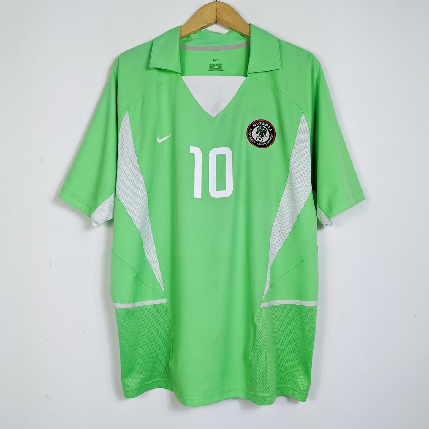 Original Nigeria 2002/04 Home - Jay Jay Okocha #10 Size XL