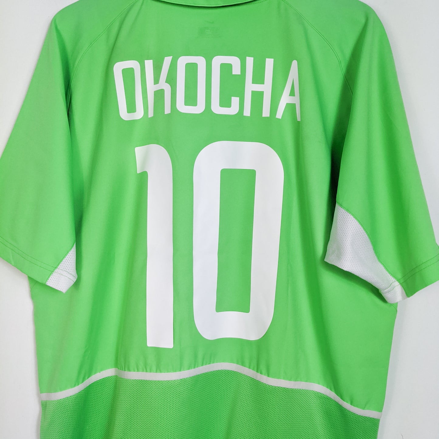 Original Nigeria 2002/04 Home - Jay Jay Okocha #10 Size XL