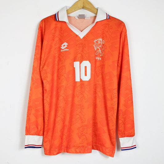 Original Netherland 1994 Home - Bergkamp #10 Size M (Long sleeve)