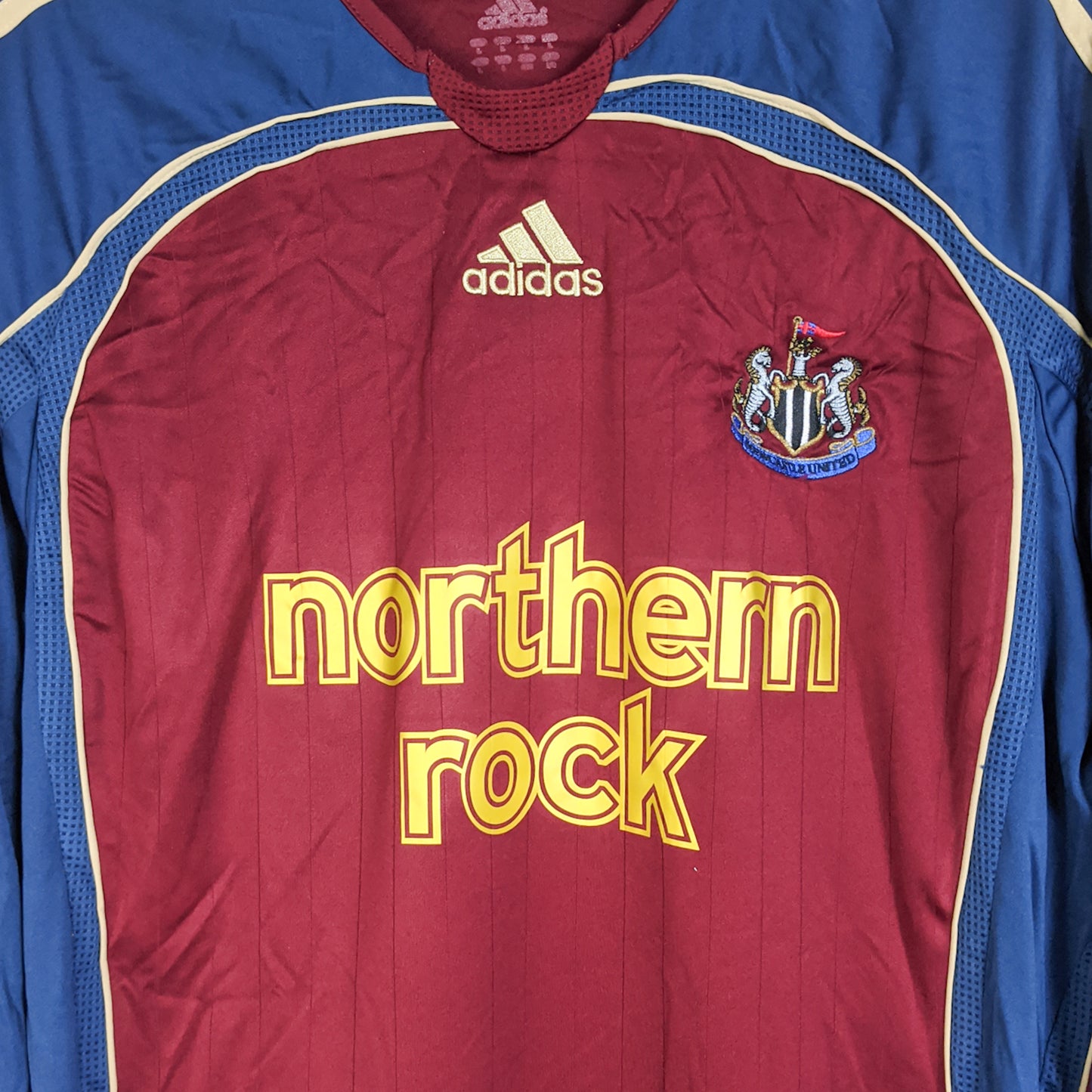 Original Newcastle United 2006/07 Away - Solano #4 Size L (Long sleeve)