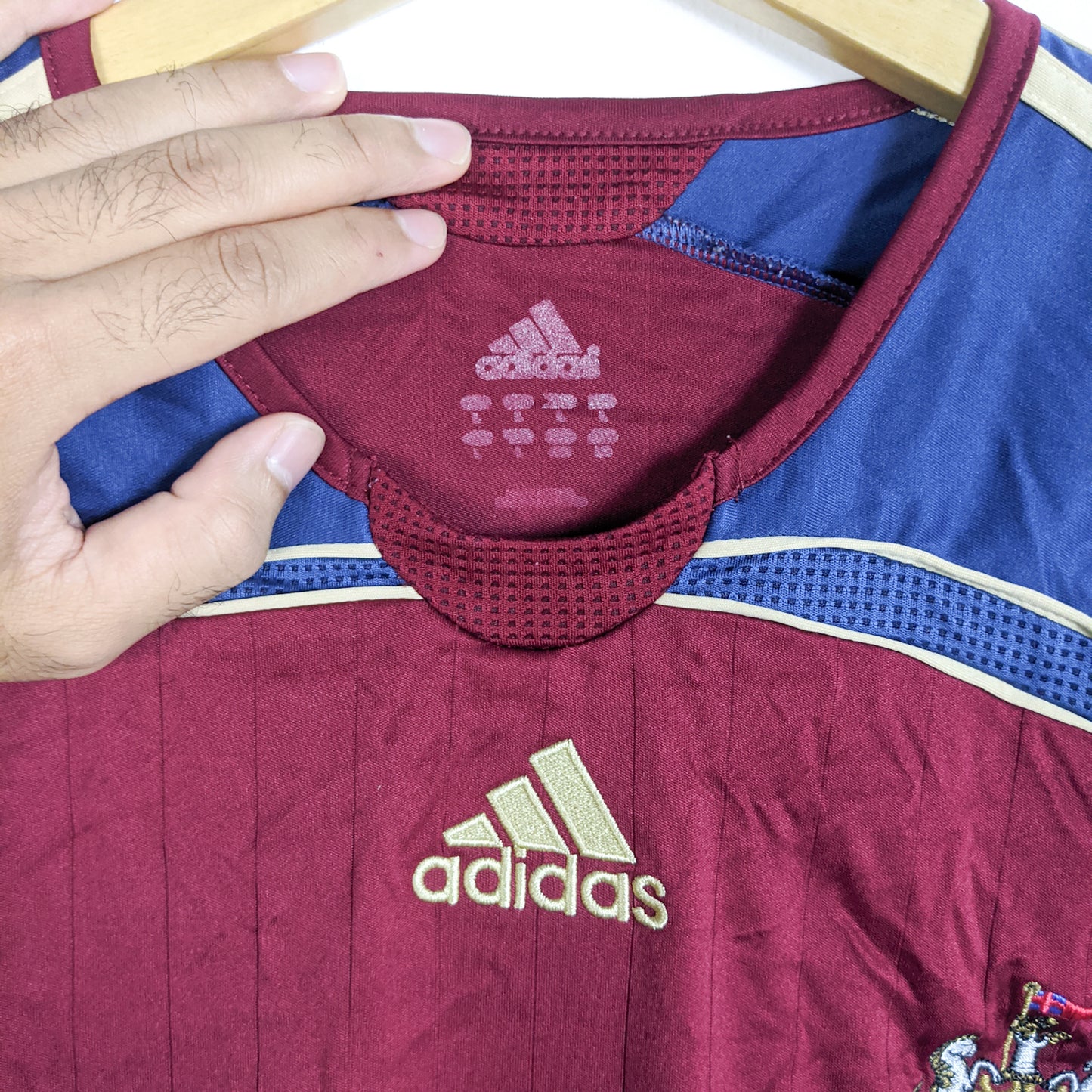 Original Newcastle United 2006/07 Away - Solano #4 Size L (Long sleeve)