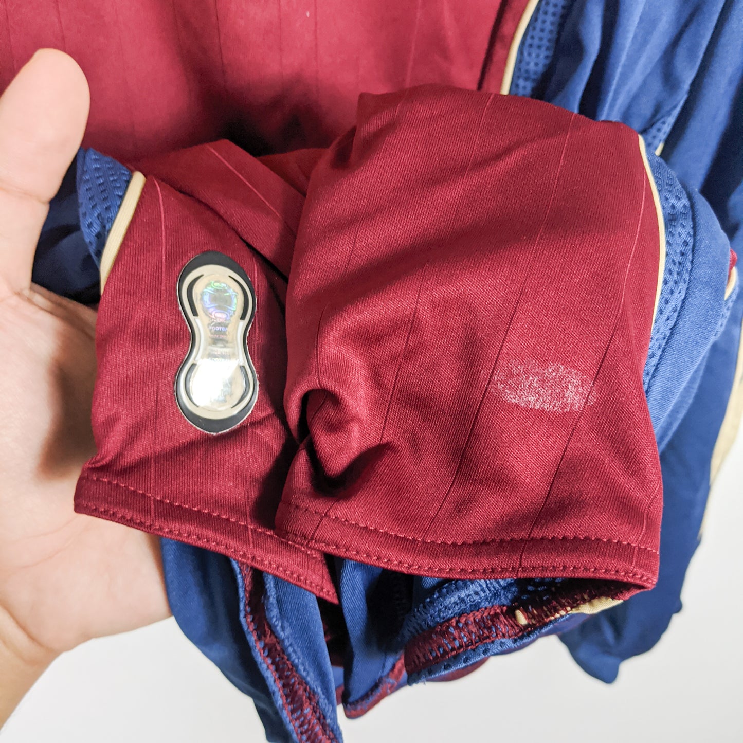 Original Newcastle United 2006/07 Away - Solano #4 Size L (Long sleeve)