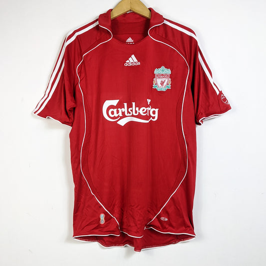 Original Liverpool 2006/07 Home - Kewell #10 Size L
