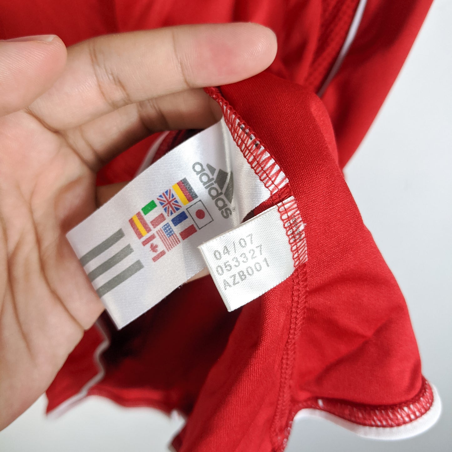 Original Liverpool 2006/07 Home - Kewell #10 Size L