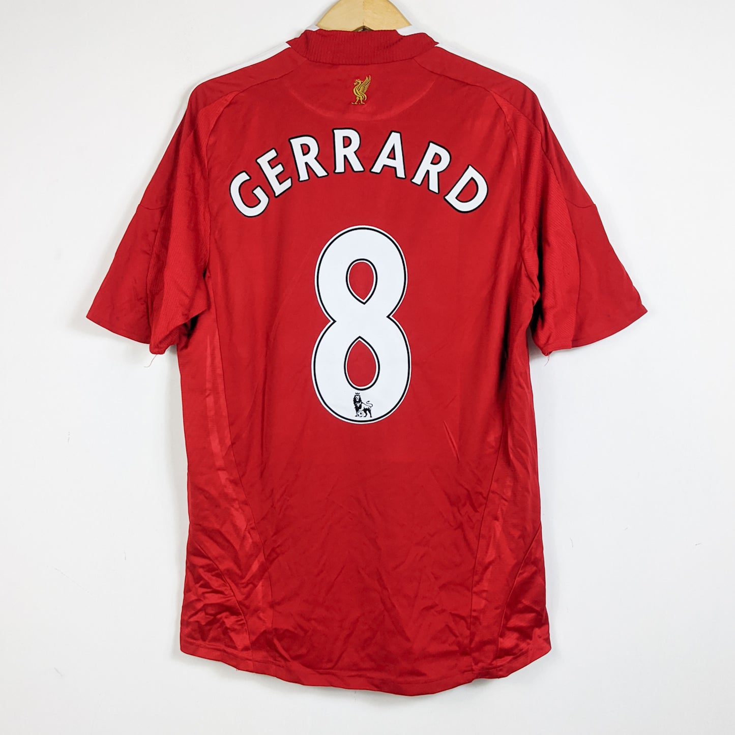 Original Liverpool 2008/09 Home - Gerrard #8 Size L