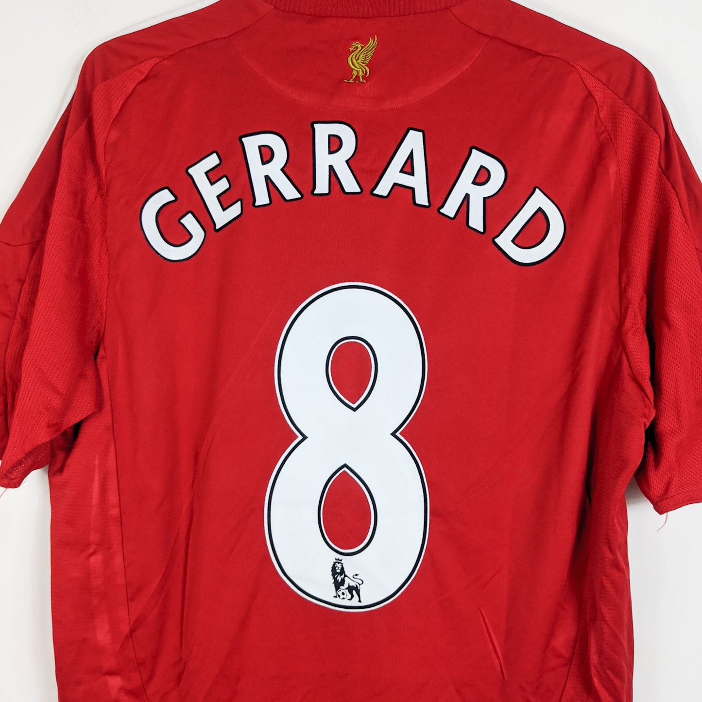 Original Liverpool 2008/09 Home - Gerrard #8 Size L