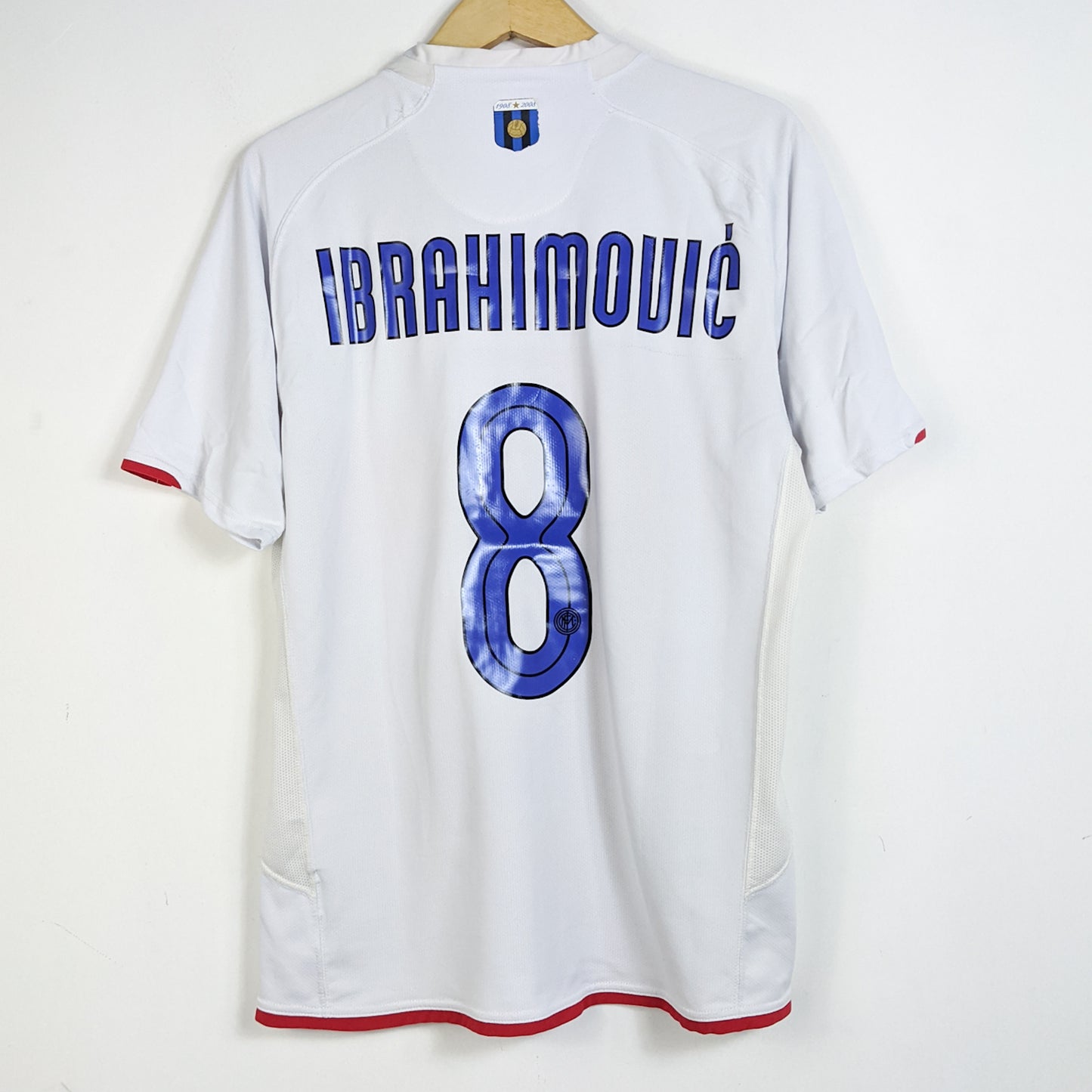 Original Inter 2007/08 Away Centenary - Ibrahimovic #8 Size L