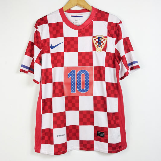 Original Croatia 2010 Home - Modric #10 Size L