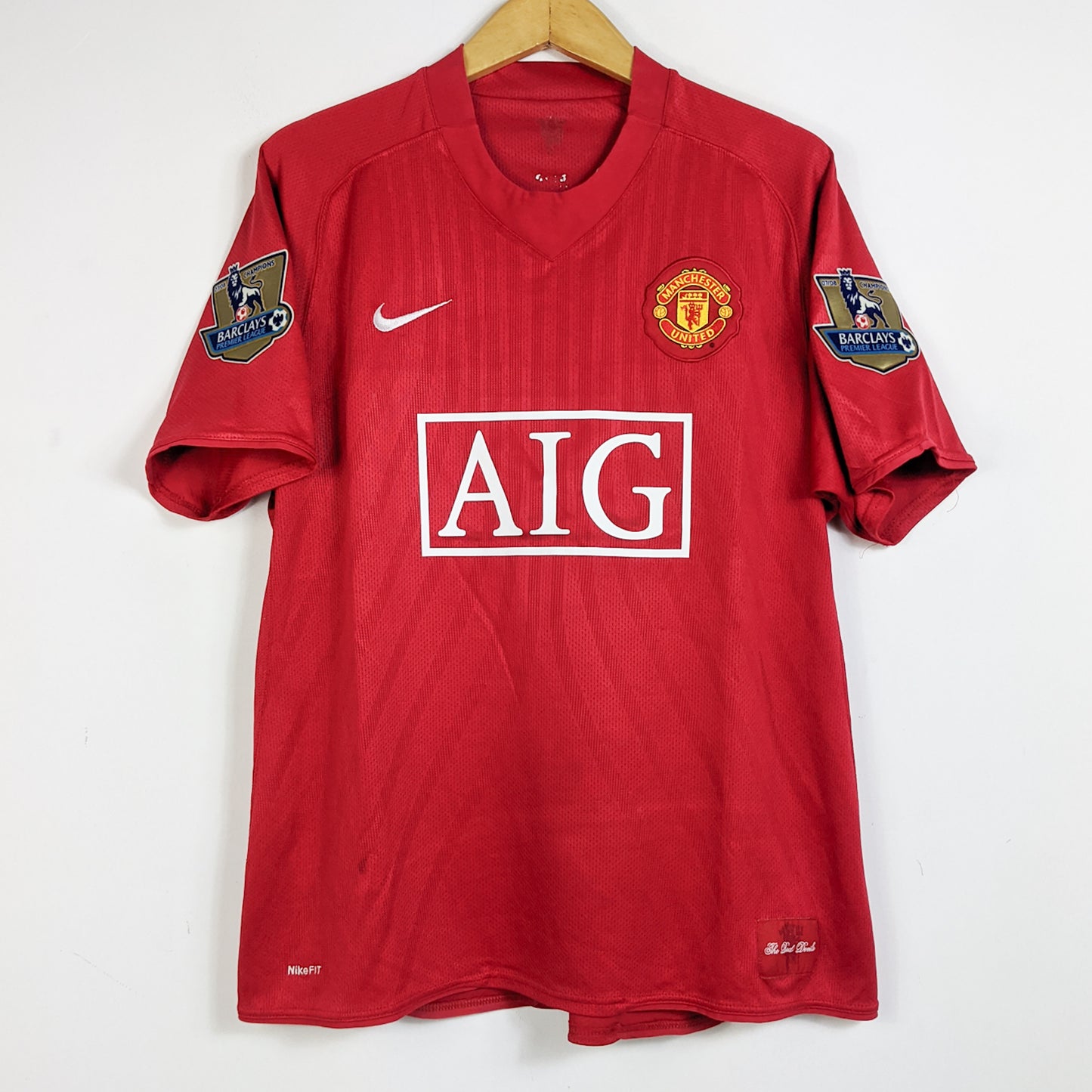 Original Manchester United 2008/09 Home - Ronaldo #7 Size XL