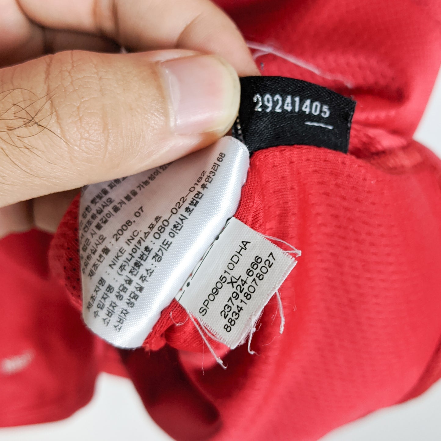 Original Manchester United 2008/09 Home - Ronaldo #7 Size XL