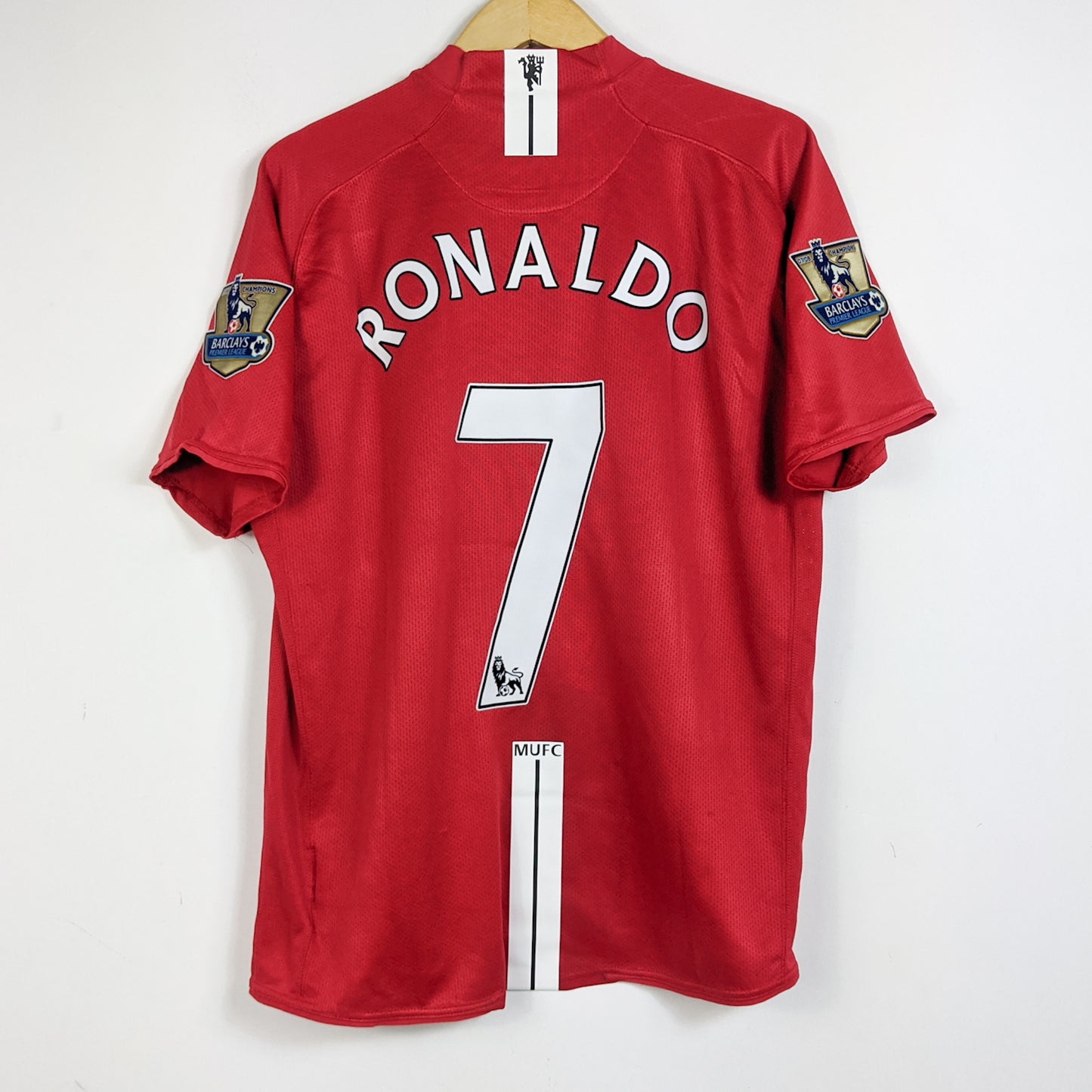 Original Manchester United 2008/09 Home - Ronaldo #7 Size XL
