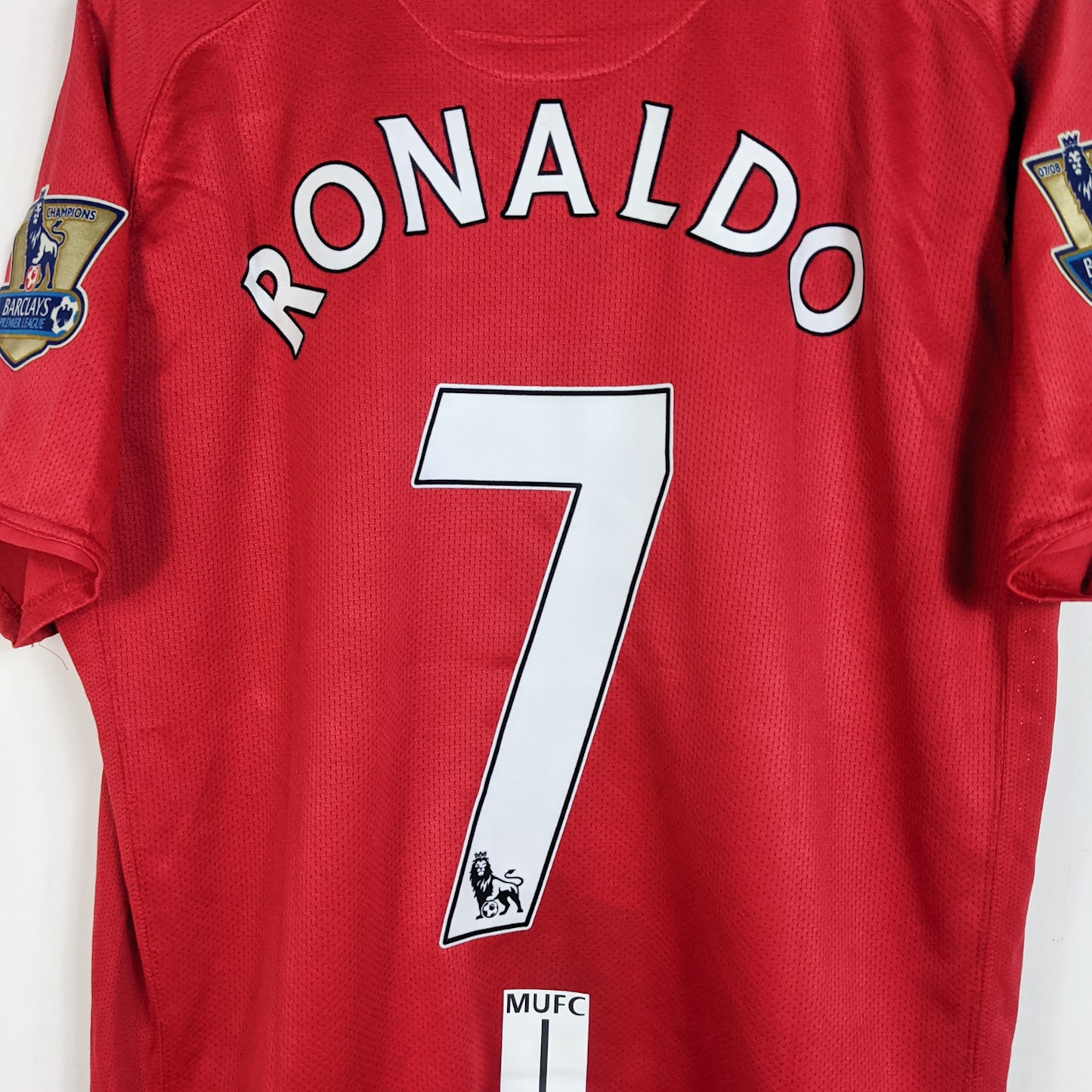 Original Manchester United 2008/09 Home - Ronaldo #7 Size XL