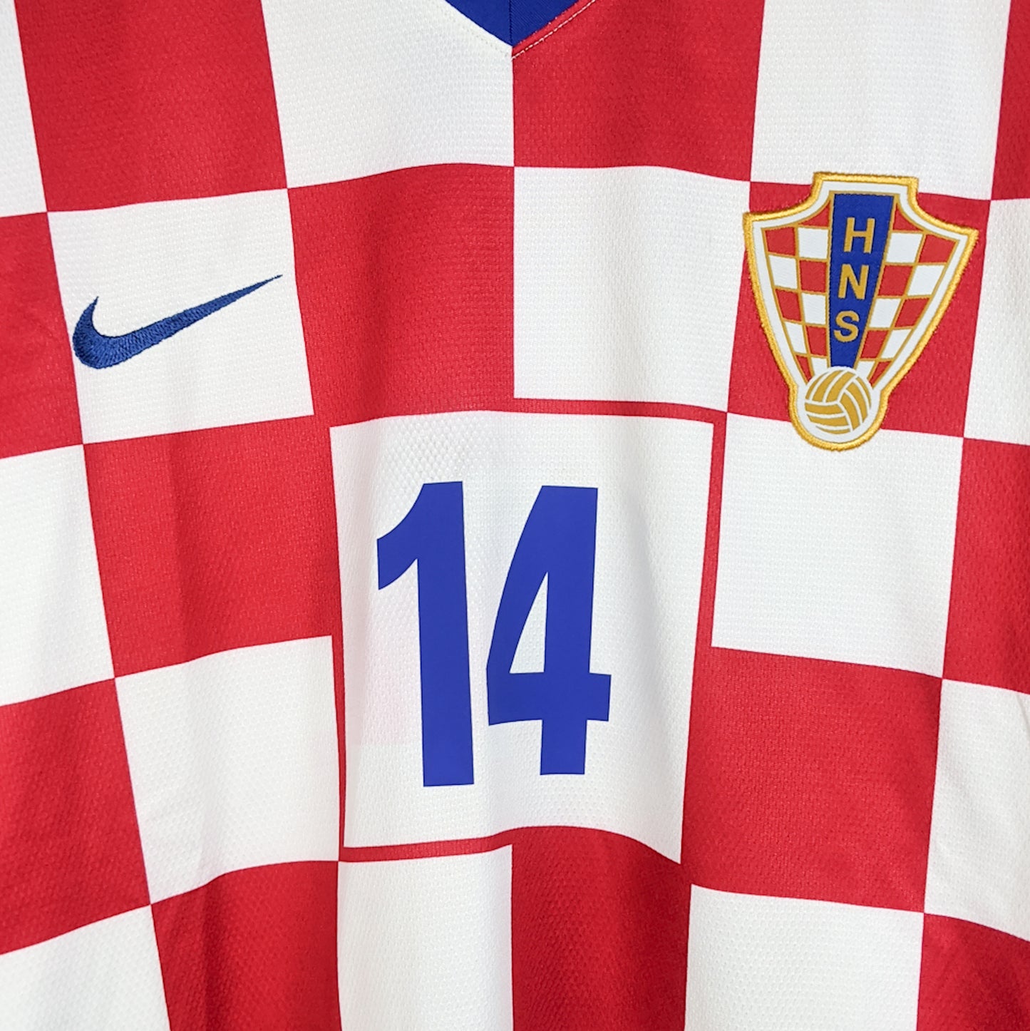 Original Croatia 2008/09 Home - Modric #14 Size XXL (Long sleeve) (Player Issue)
