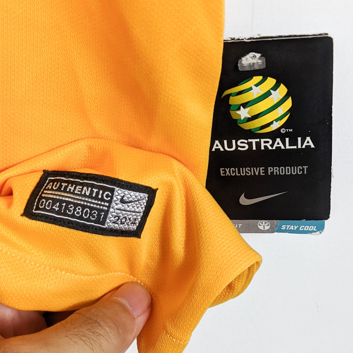 Original Australia 2014/15 Home - Luongo #21 Size XXL (Bnwt)