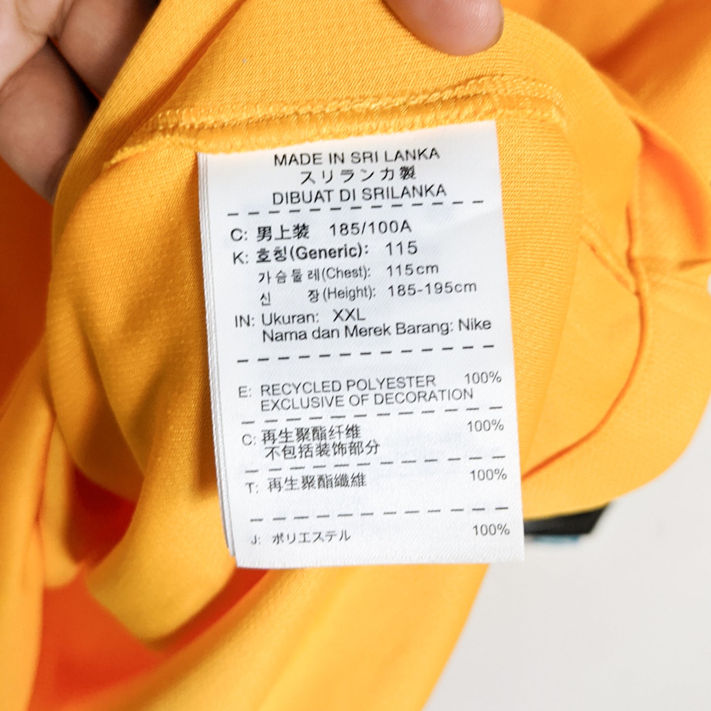 Original Australia 2014/15 Home - Luongo #21 Size XXL (Bnwt)