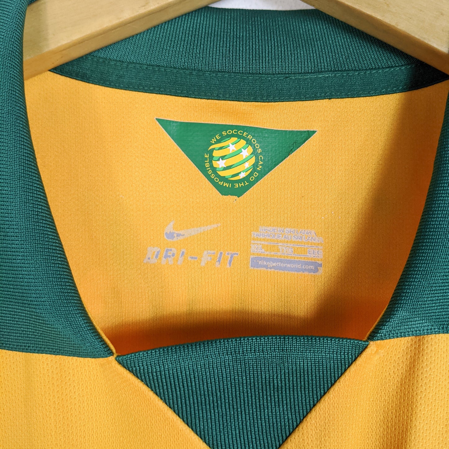 Original Australia 2014/15 Home - Luongo #21 Size XXL (Bnwt)