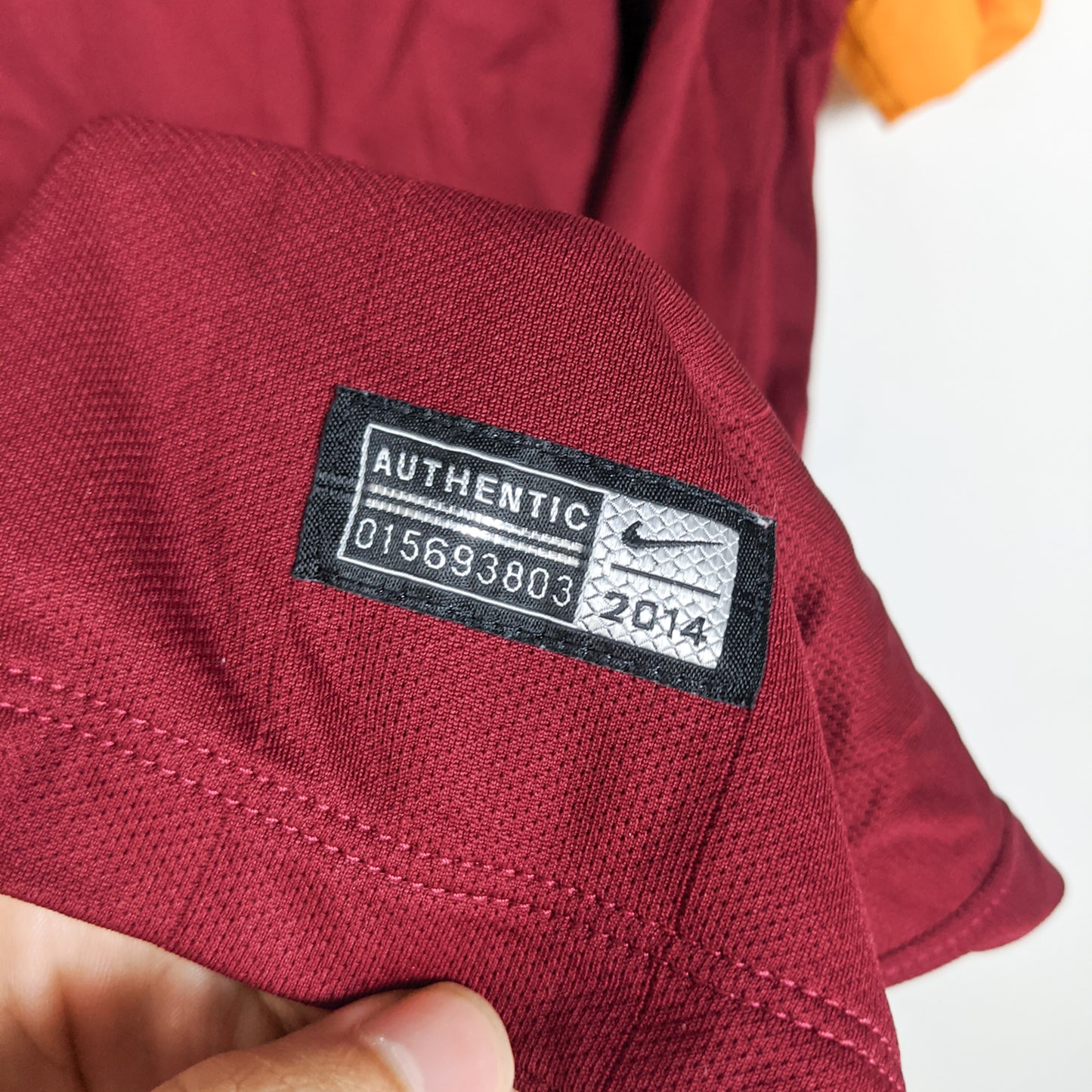 Original Roma 2014/15 Home - Totti #10 Size XL