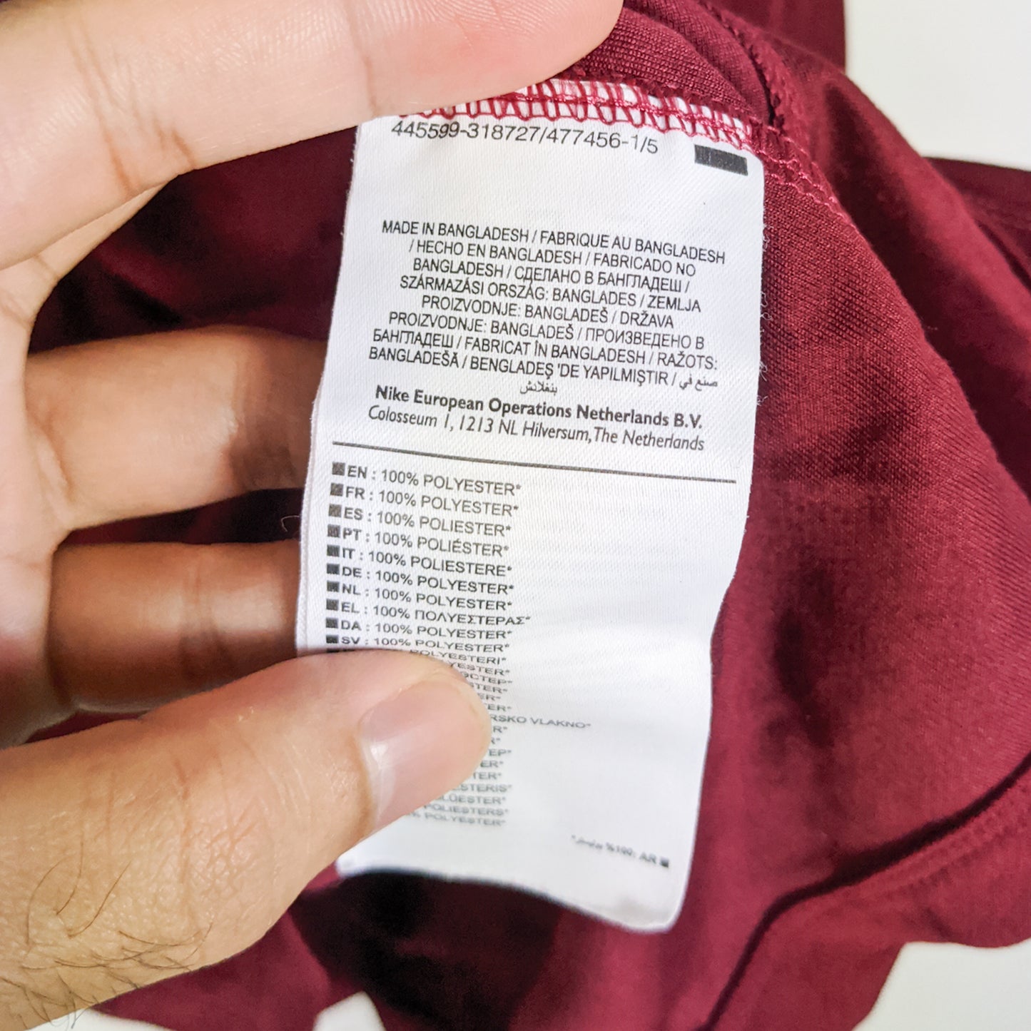 Original Roma 2014/15 Home - Totti #10 Size XL