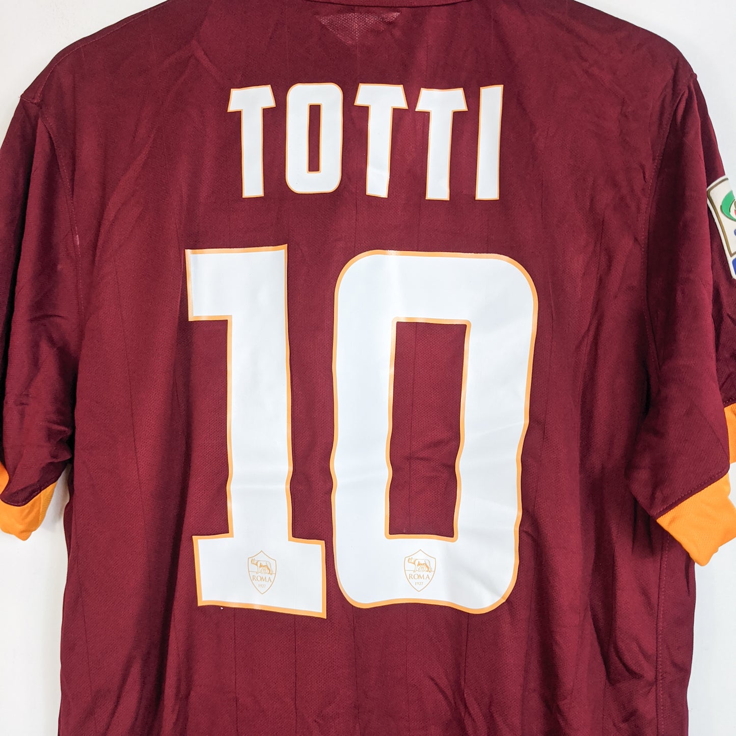 Original Roma 2014/15 Home - Totti #10 Size XL