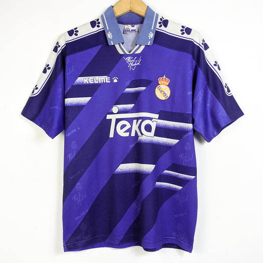 Original Real Madrid 1994/96 Away - Zamorano #10 Size L