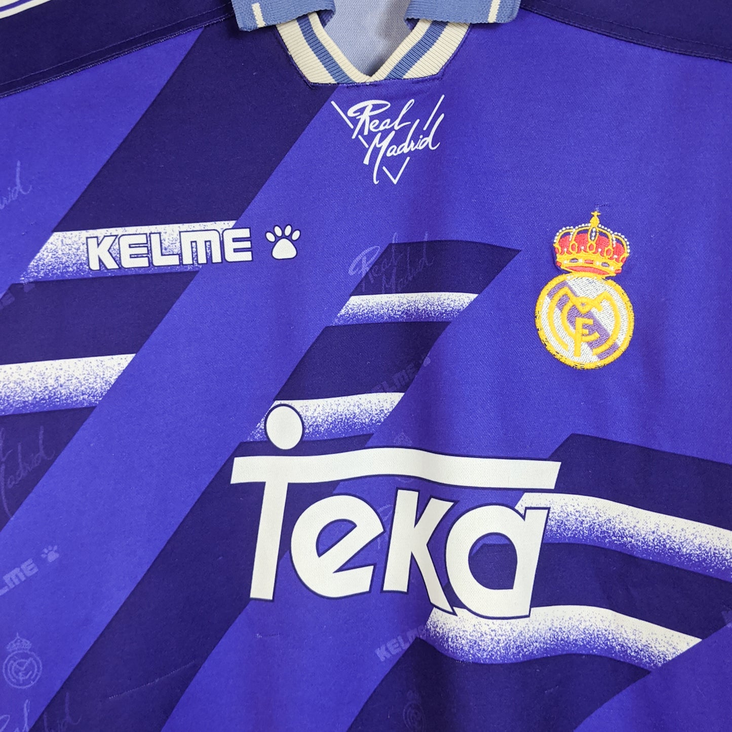 Original Real Madrid 1994/96 Away - Zamorano #10 Size L