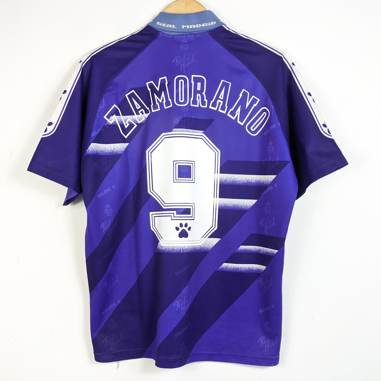 Original Real Madrid 1994/96 Away - Zamorano #10 Size L