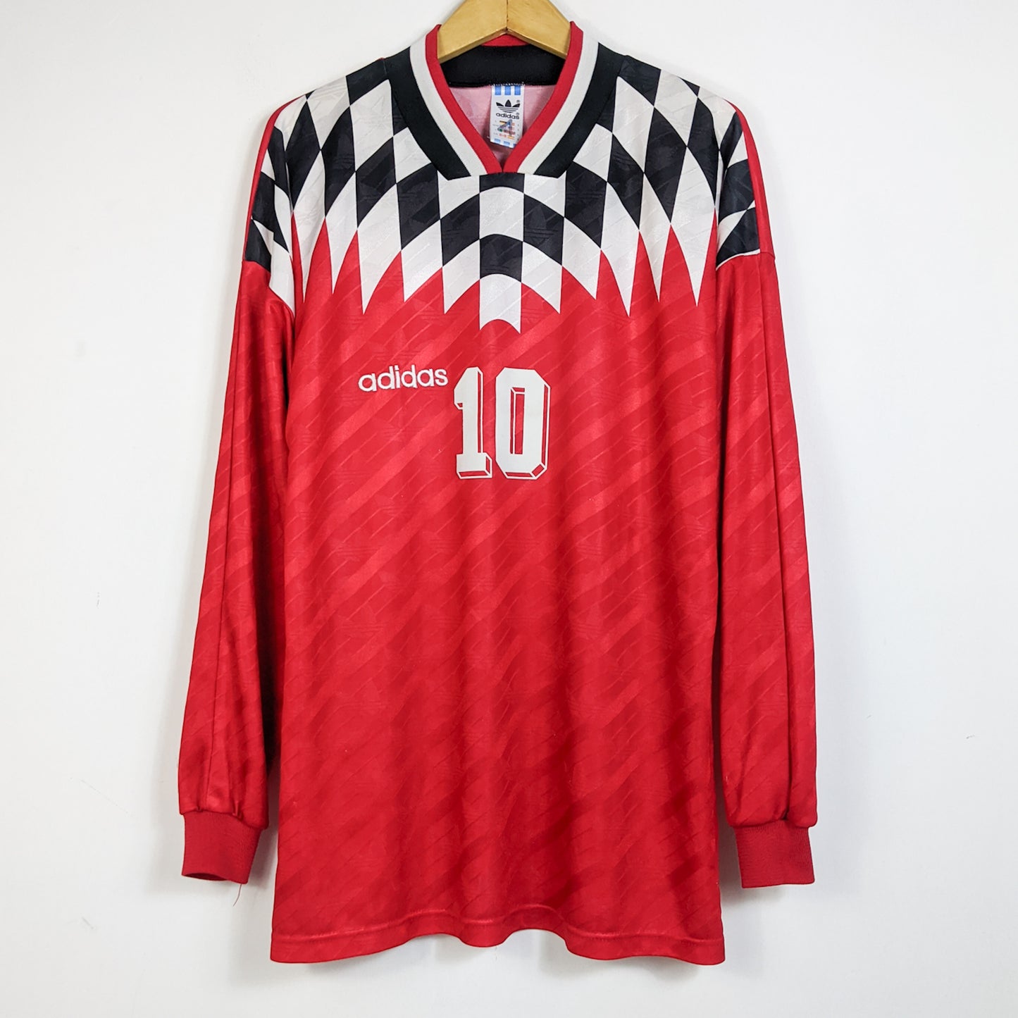 Original Georgia 1994/96 Home - Kinkaladze #10 Size L (Long sleeve) (Template)