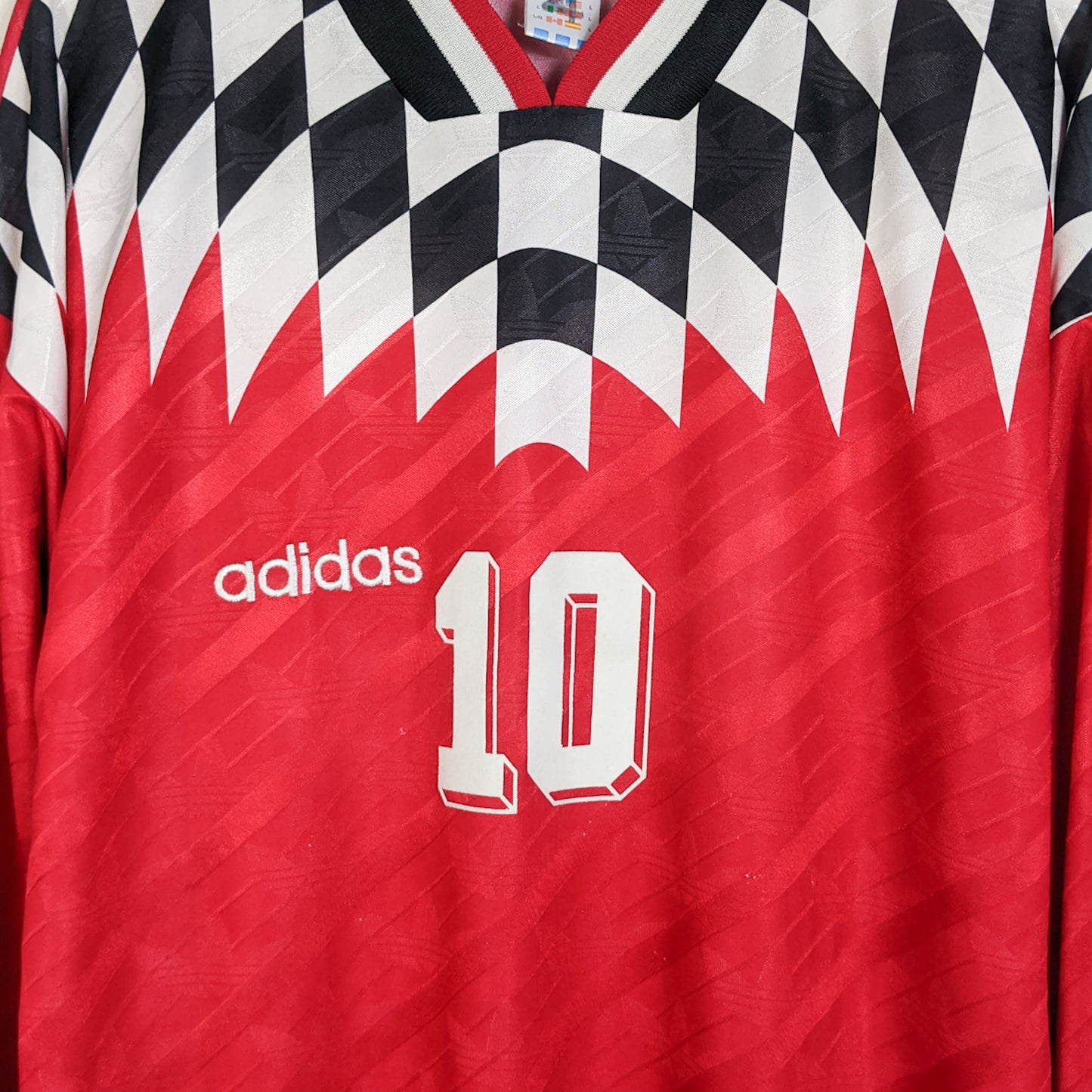 Original Georgia 1994/96 Home - Kinkaladze #10 Size L (Long sleeve) (Template)