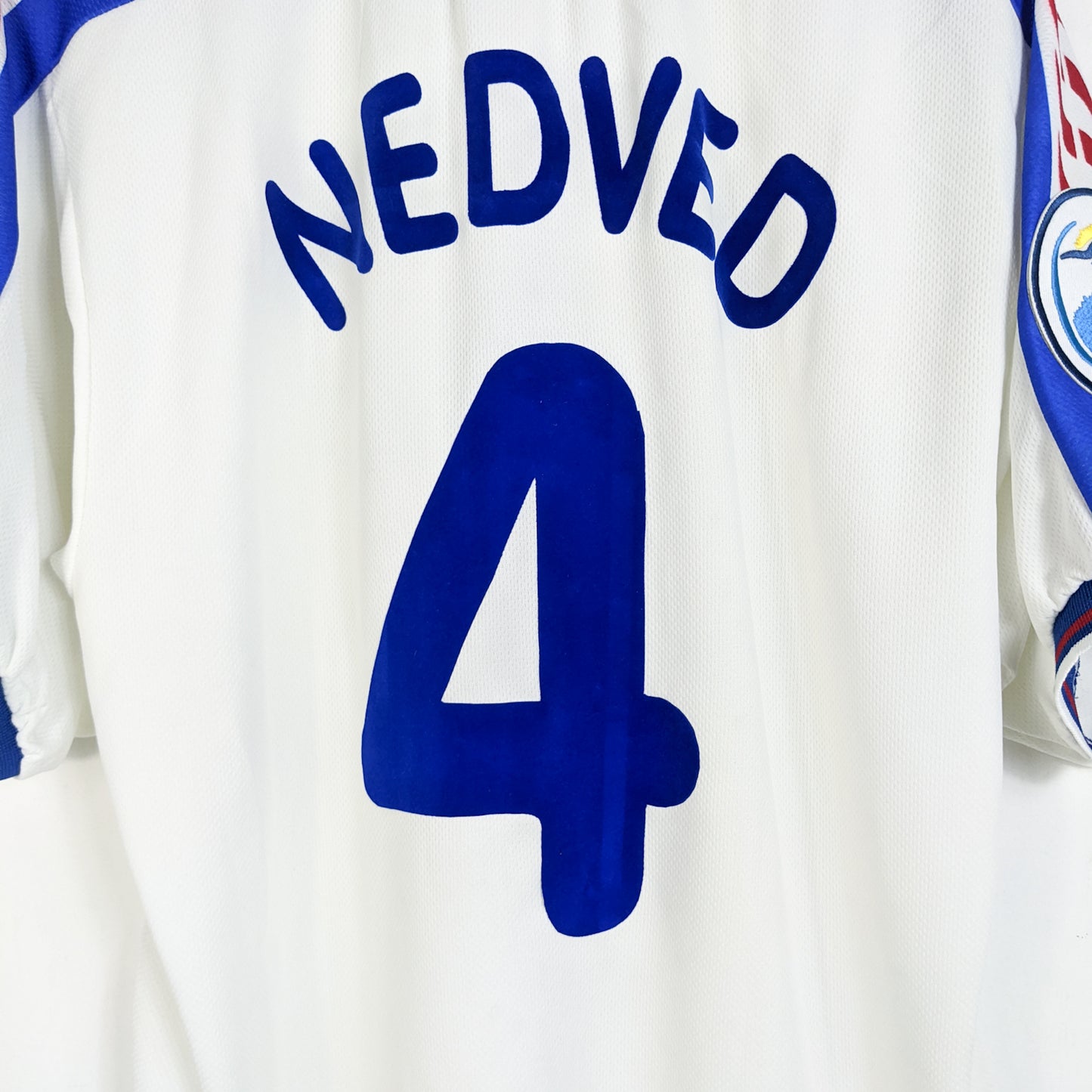 Original Czech Republic 1996/98 Away - Pavel Nedved #4 Size XL