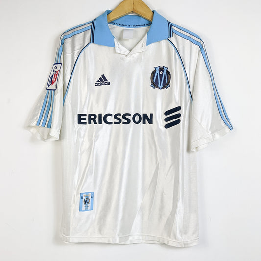 Original Olympique Marseille 1998/99 Home - L. Blanc #5 Size M/L