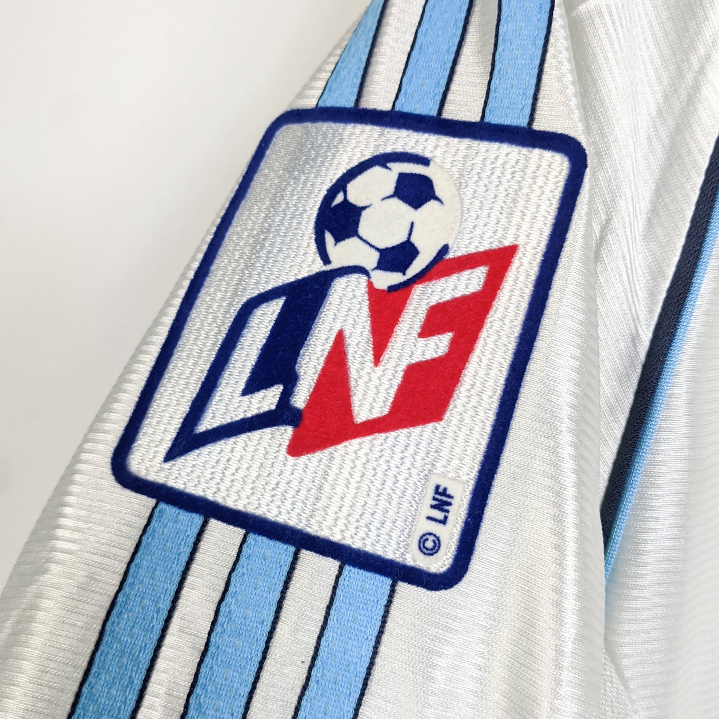 Original Olympique Marseille 1998/99 Home - L. Blanc #5 Size M/L