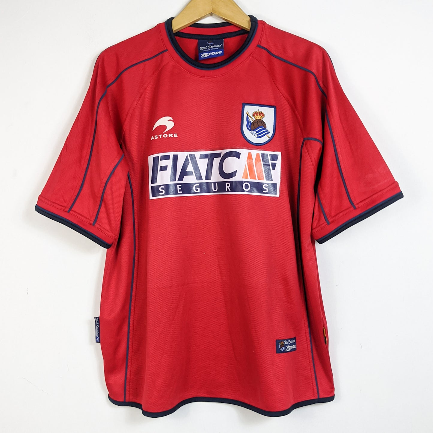 Original Real Sociedad 2003/04 Away - Alonso #4 Size XL