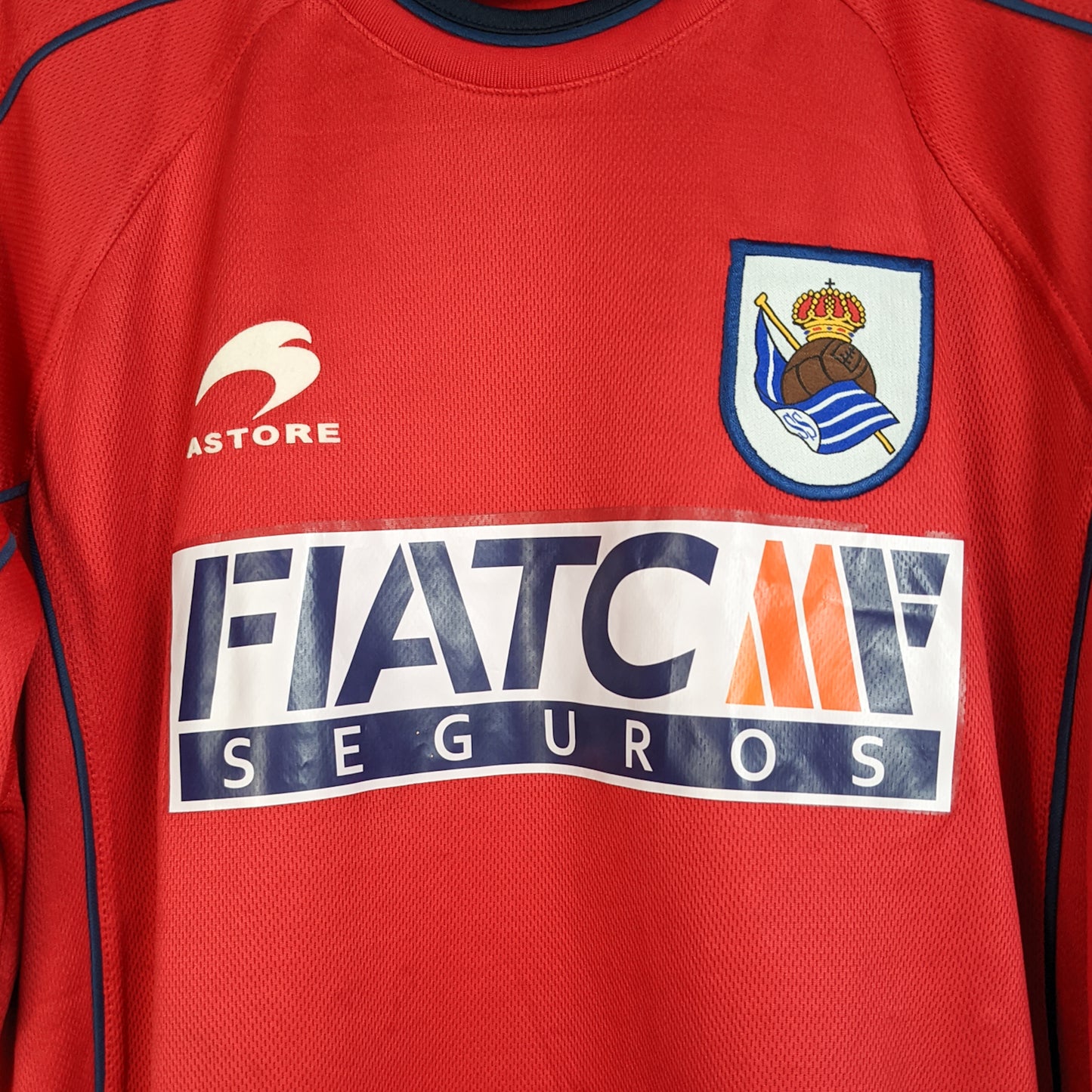 Original Real Sociedad 2003/04 Away - Alonso #4 Size XL